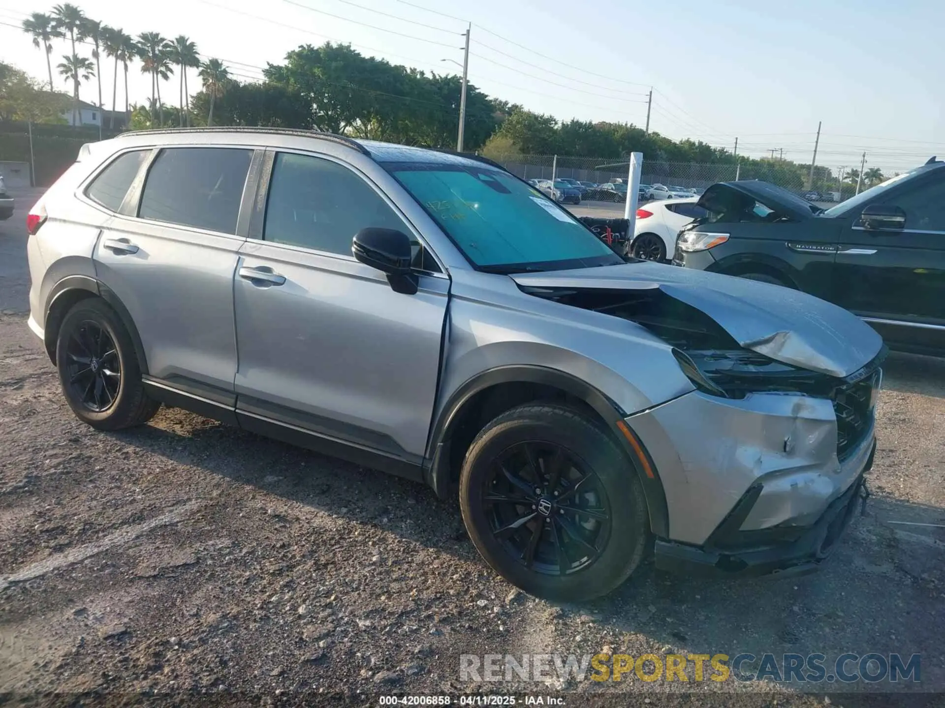 1 fotografías del automóvil dañado 7FARS6H86RE019136 HONDA CR-V HYBRID 2024