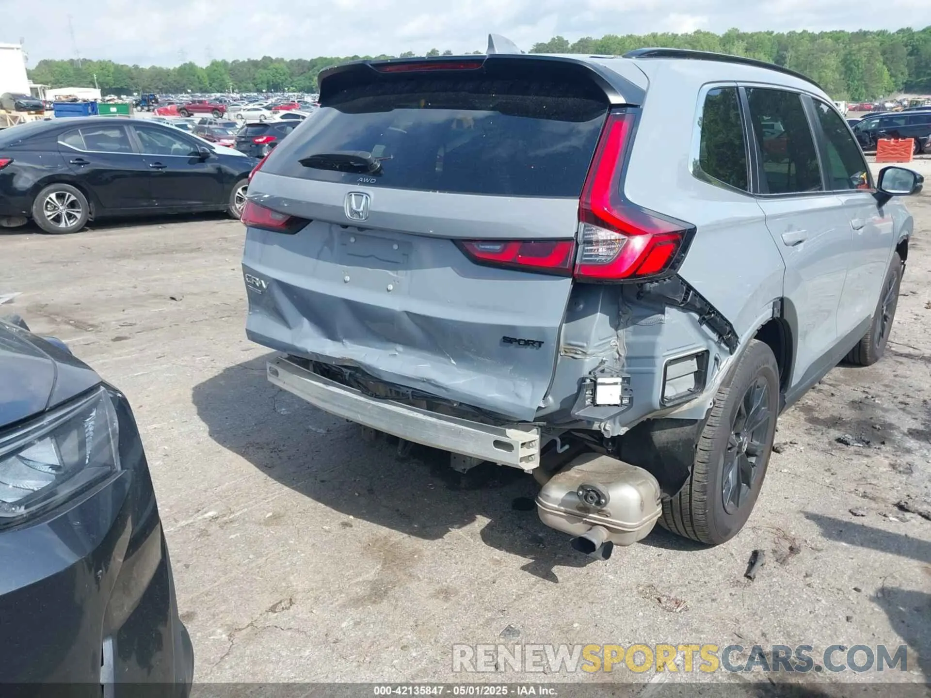 19 fotografías del automóvil dañado 7FARS6H87RE000014 HONDA CR-V HYBRID 2024