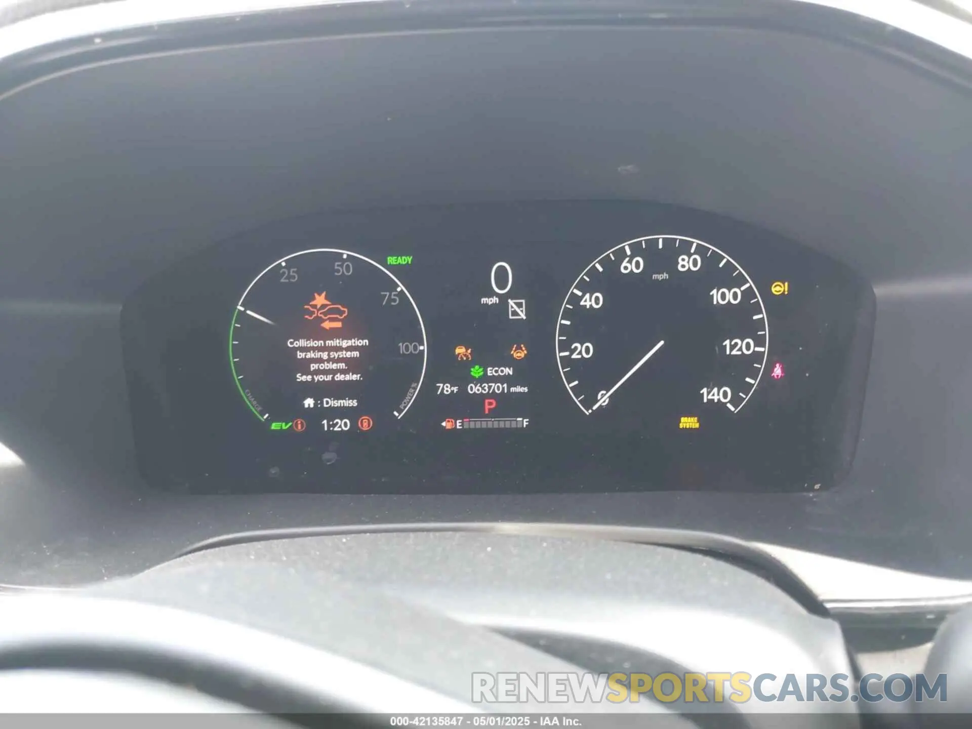 7 fotografías del automóvil dañado 7FARS6H87RE000014 HONDA CR-V HYBRID 2024