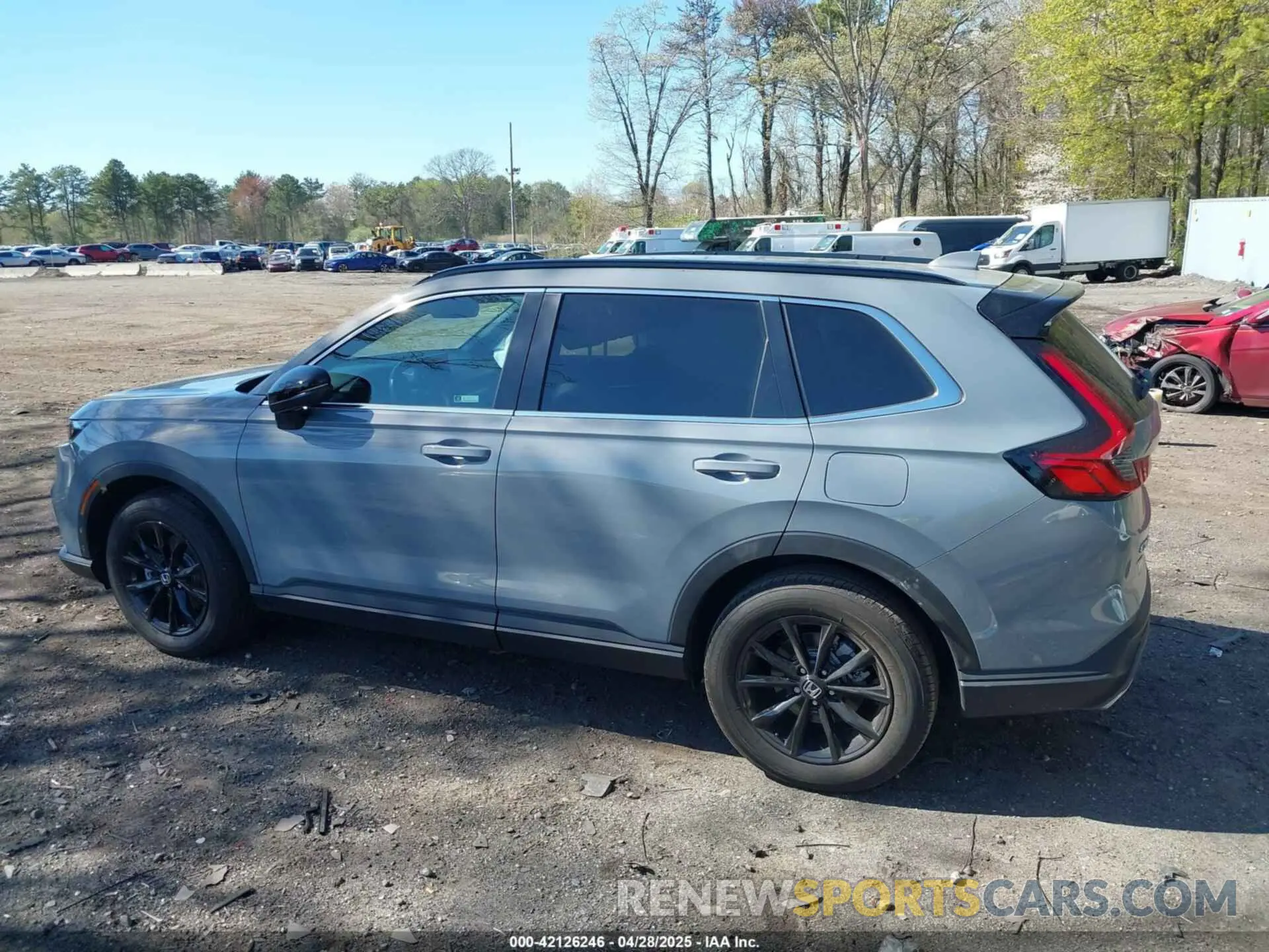 14 fotografías del automóvil dañado 7FARS6H87RE000031 HONDA CR-V HYBRID 2024