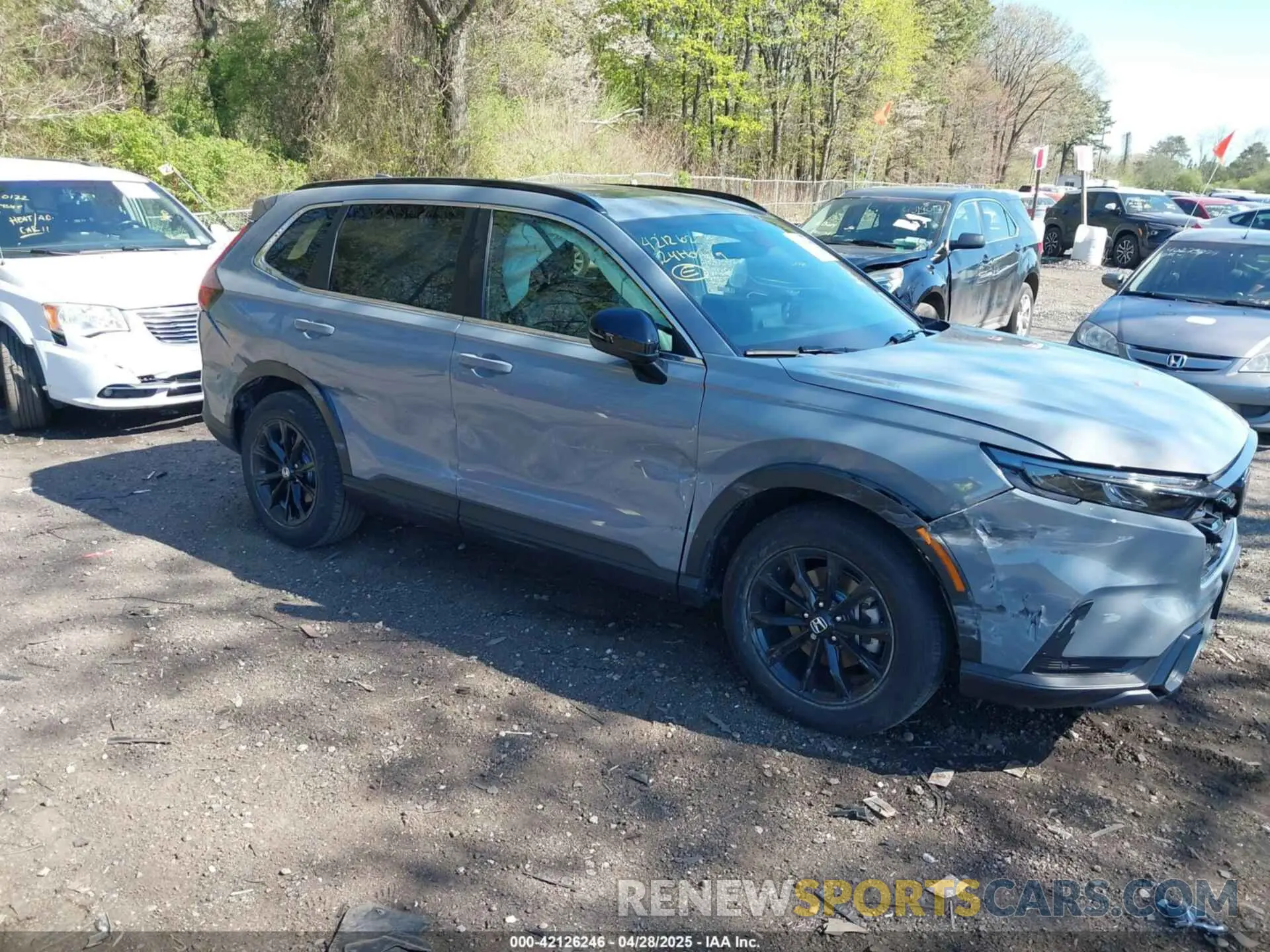 6 fotografías del automóvil dañado 7FARS6H87RE000031 HONDA CR-V HYBRID 2024
