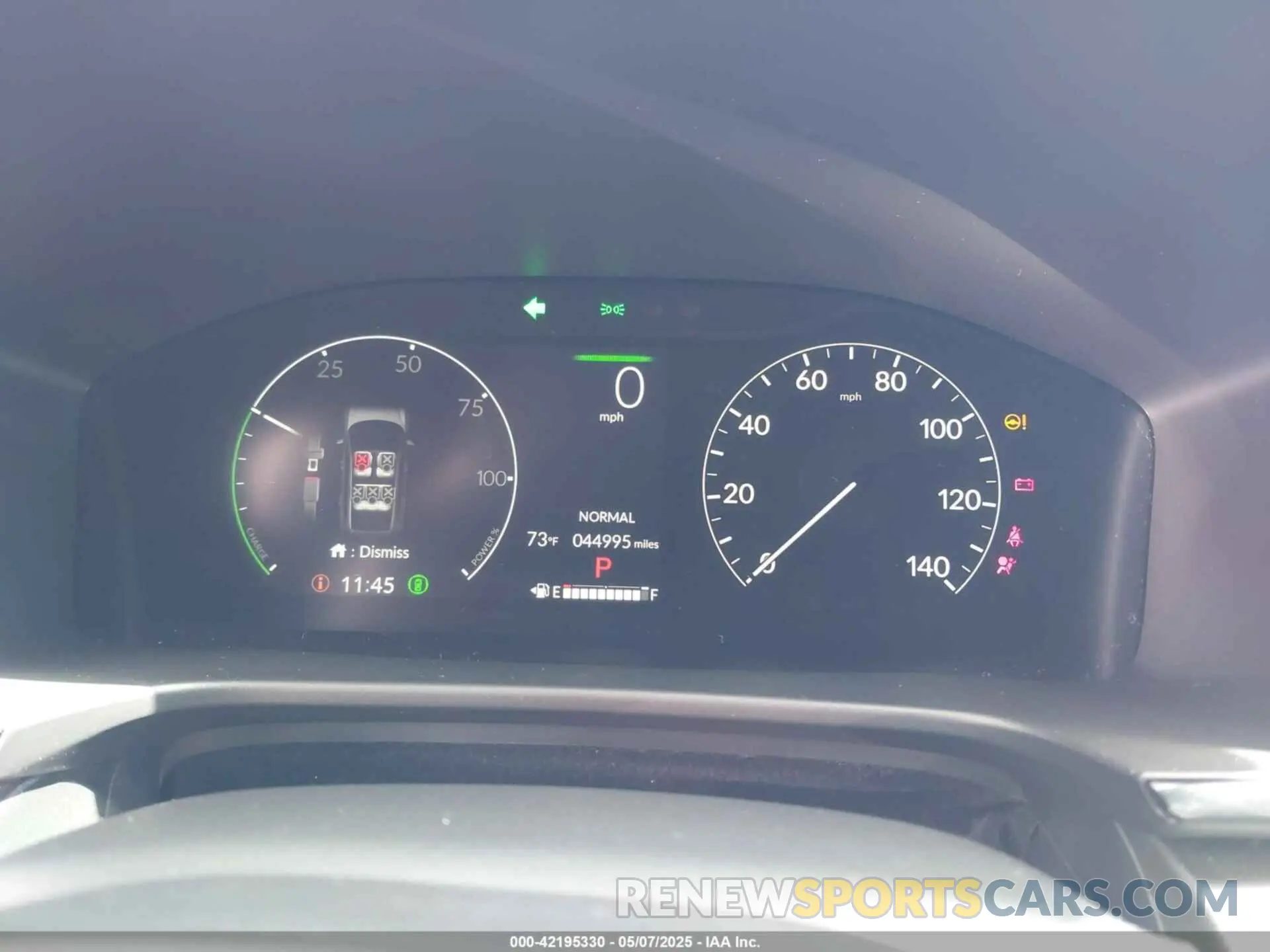 7 fotografías del automóvil dañado 7FARS6H87RE001017 HONDA CR-V HYBRID 2024