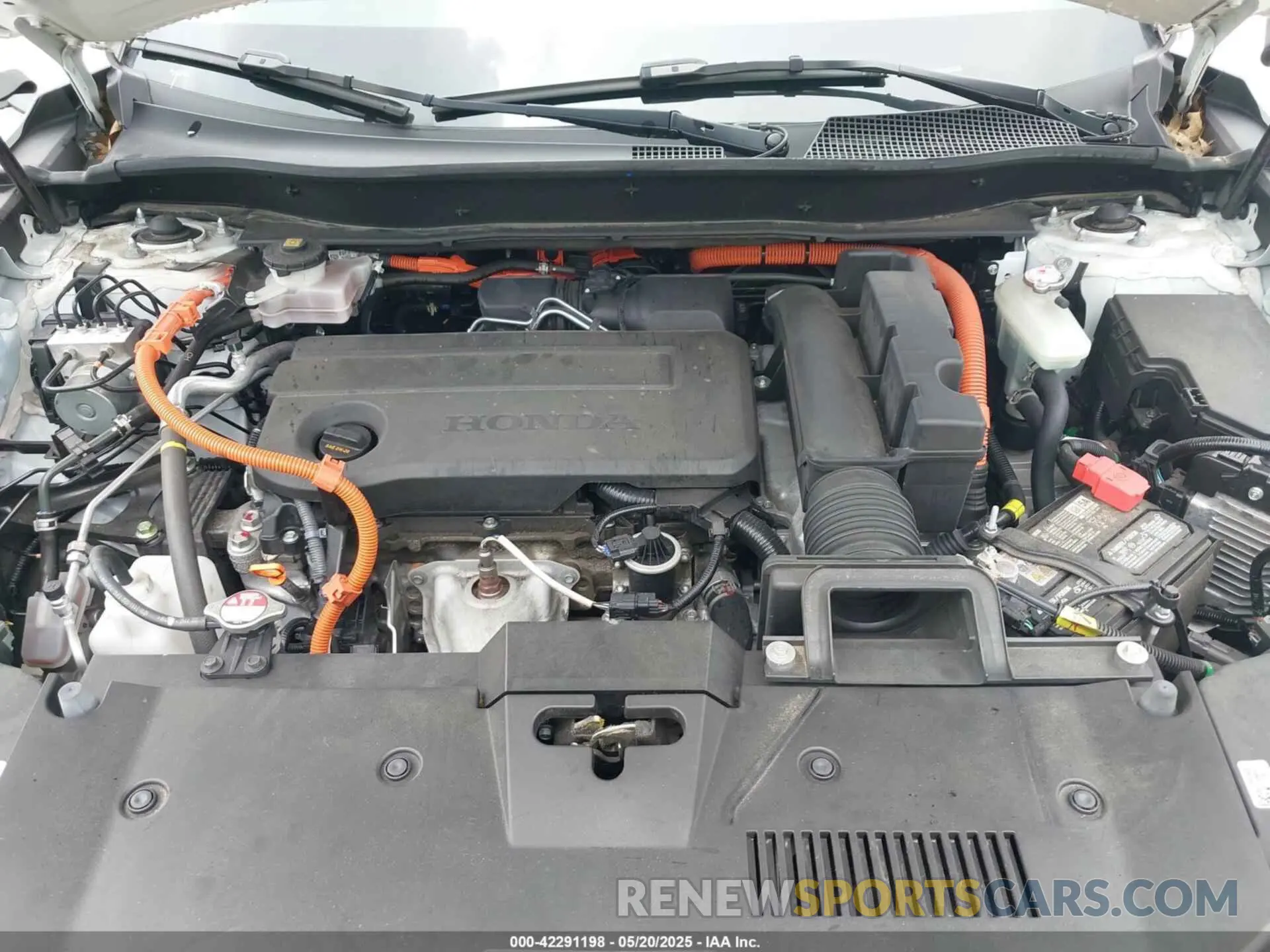 10 fotografías del automóvil dañado 7FARS6H88RE018666 HONDA CR-V HYBRID 2024