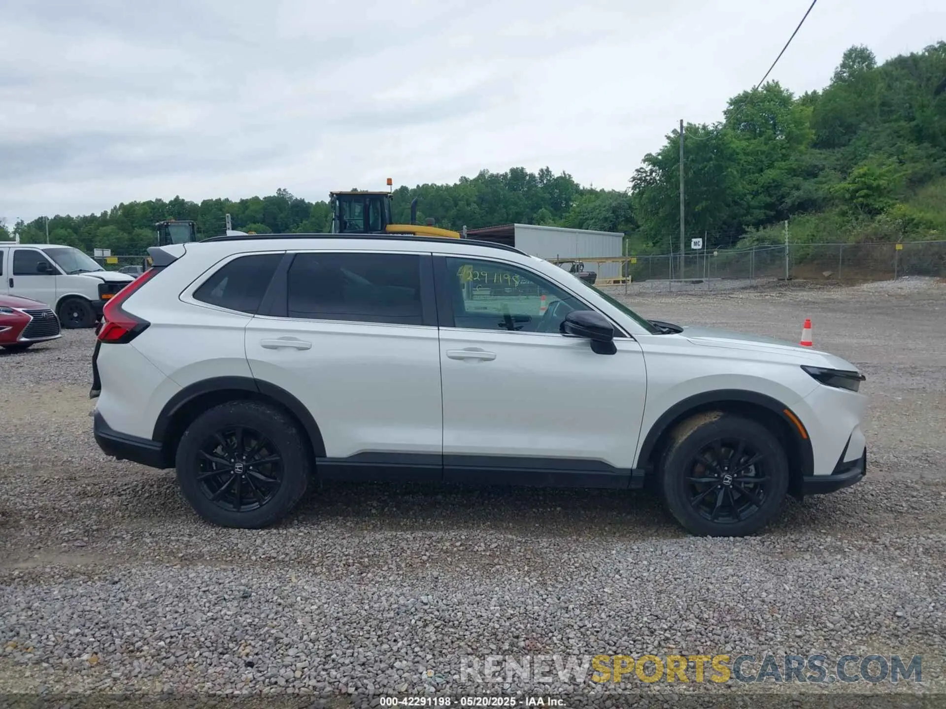 14 fotografías del automóvil dañado 7FARS6H88RE018666 HONDA CR-V HYBRID 2024