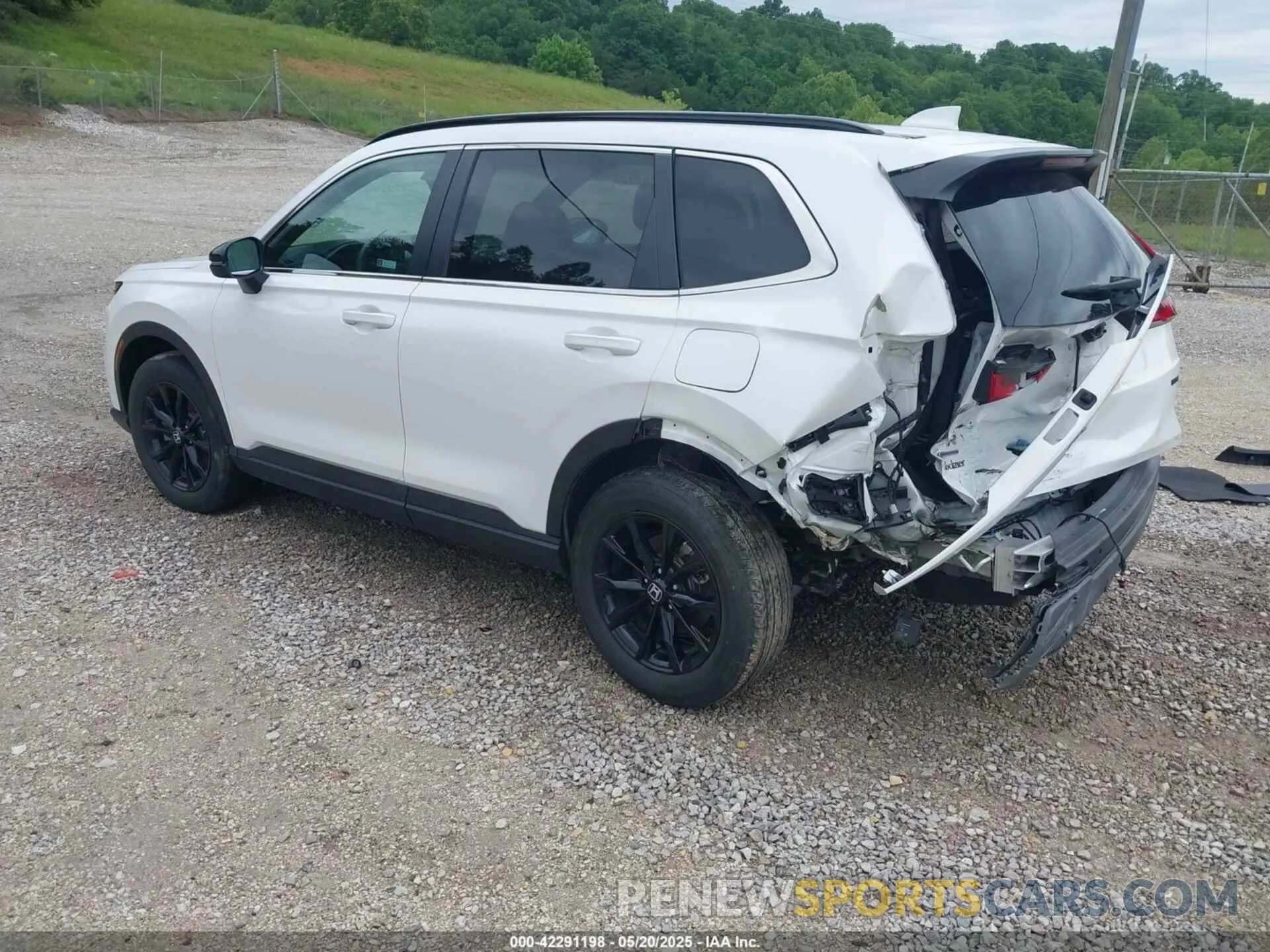 3 fotografías del automóvil dañado 7FARS6H88RE018666 HONDA CR-V HYBRID 2024