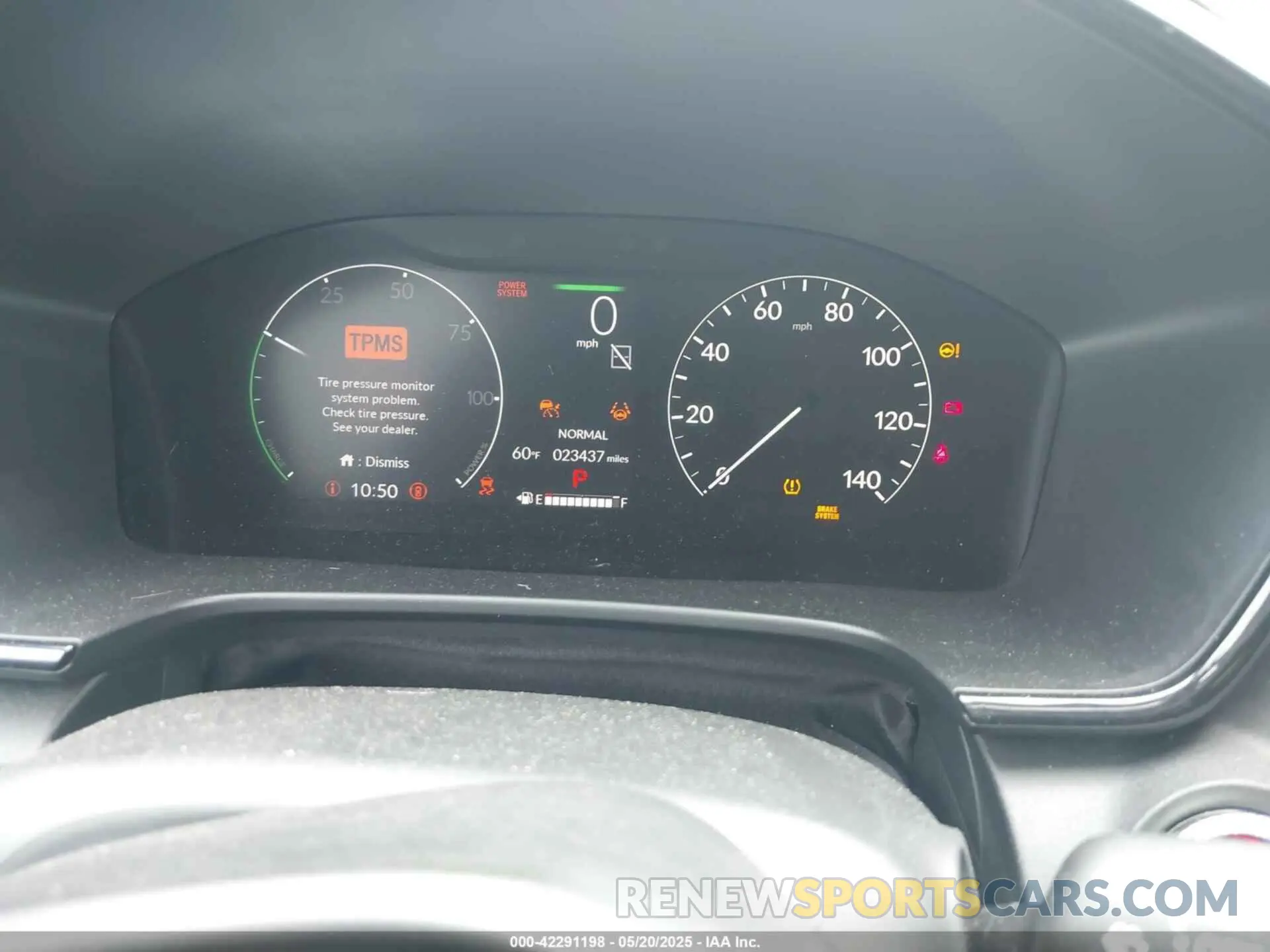 7 fotografías del automóvil dañado 7FARS6H88RE018666 HONDA CR-V HYBRID 2024