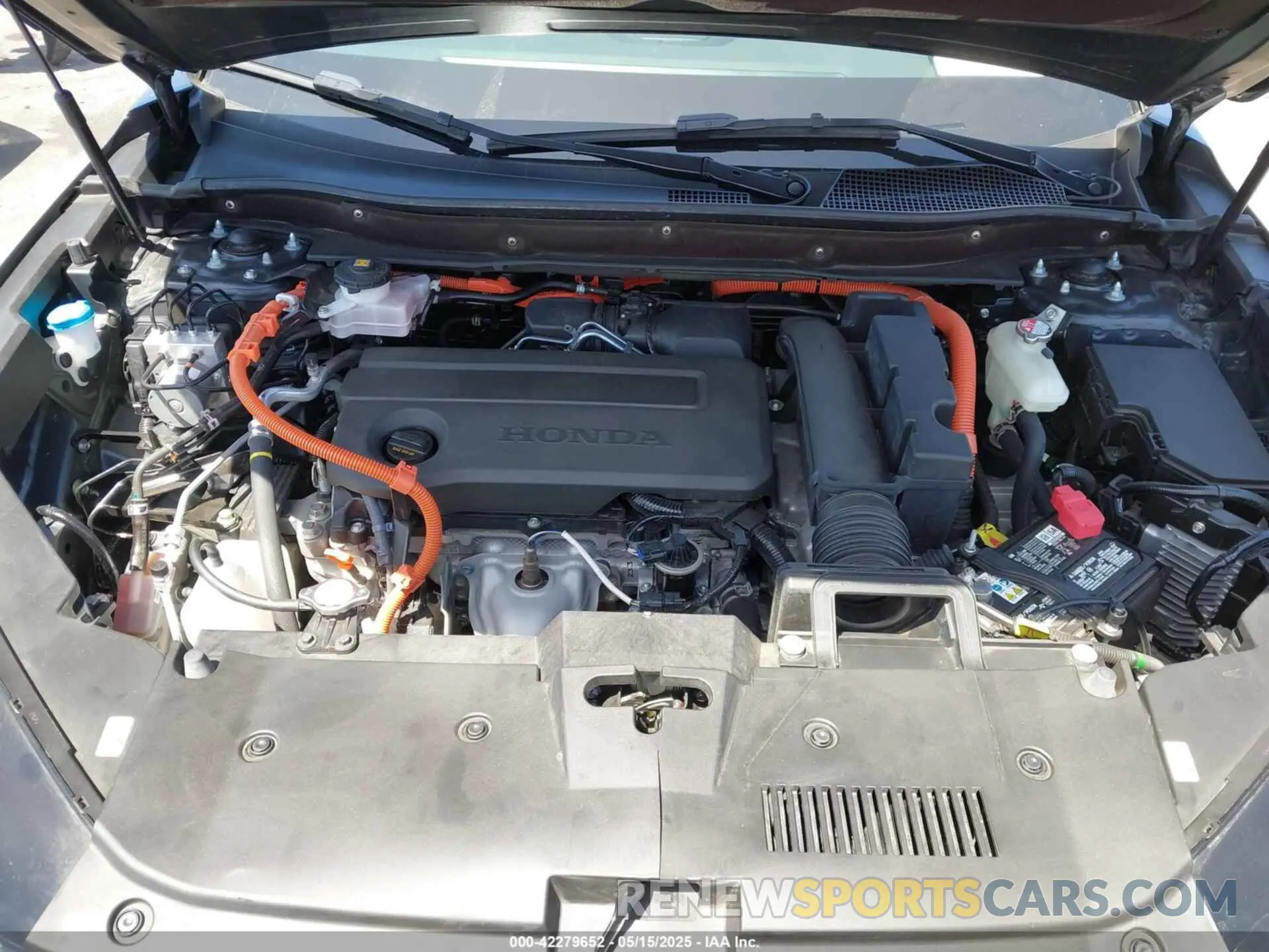 10 fotografías del automóvil dañado 7FARS6H94RE066125 HONDA CR-V HYBRID 2024