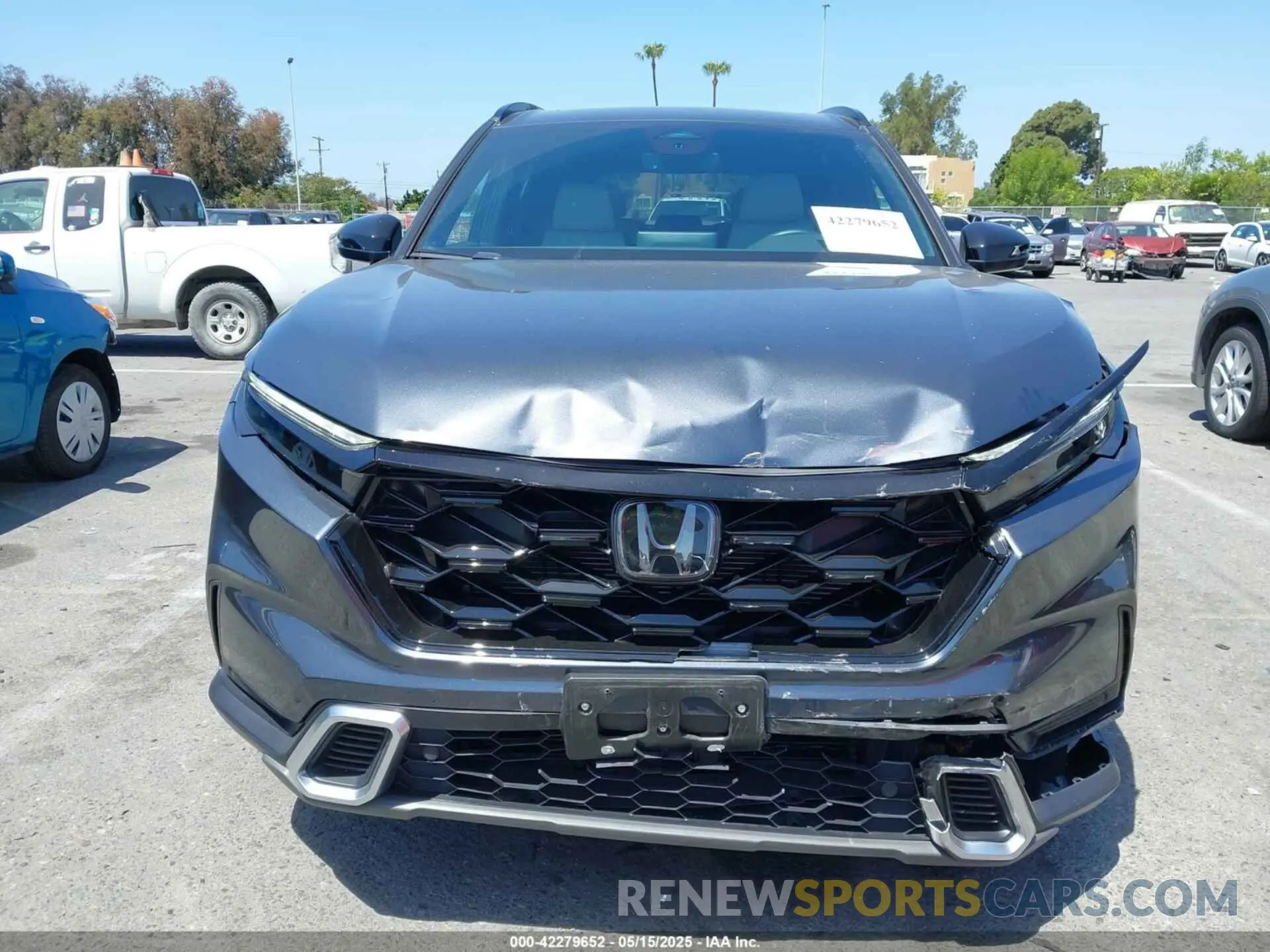 12 fotografías del automóvil dañado 7FARS6H94RE066125 HONDA CR-V HYBRID 2024