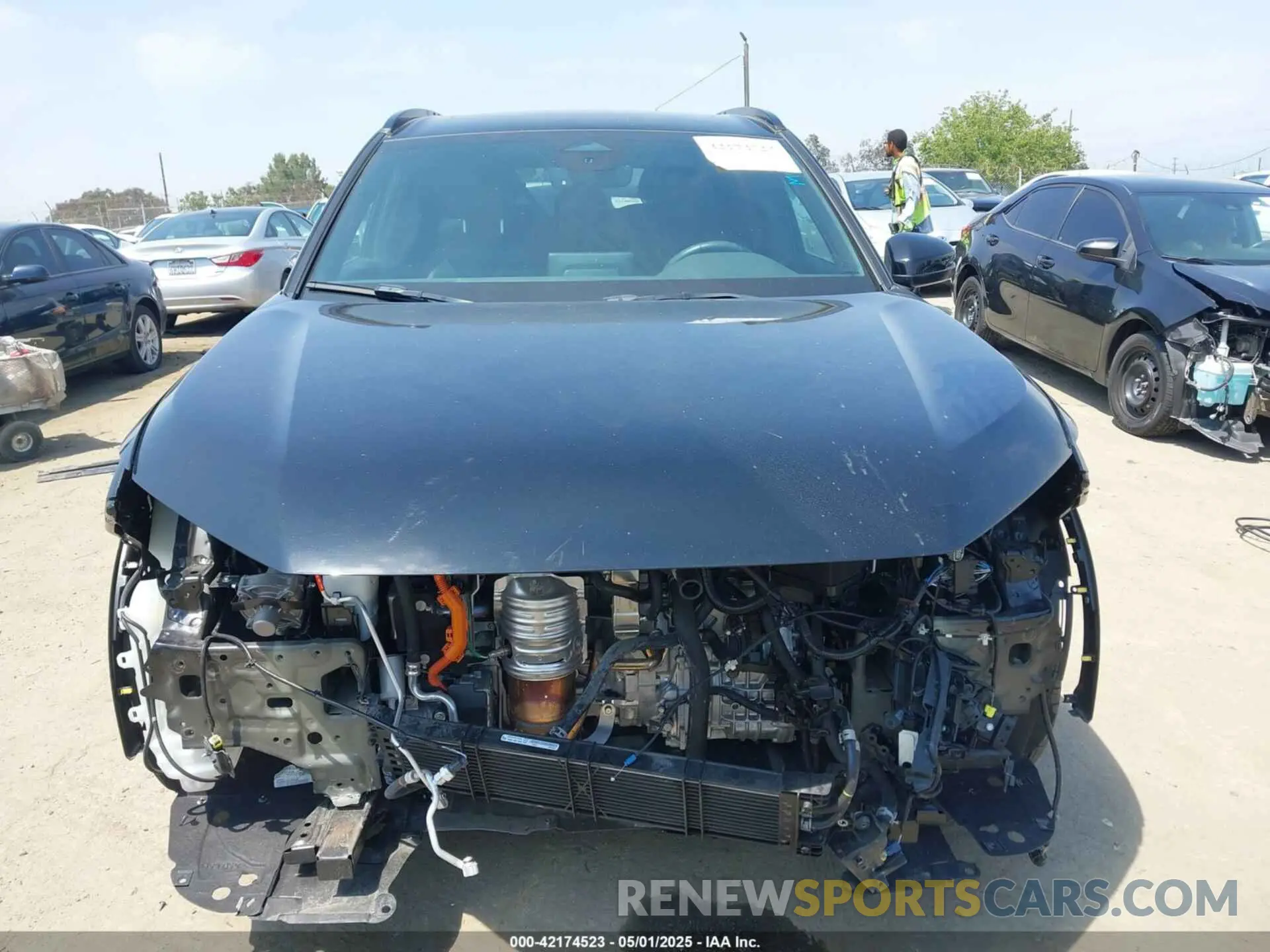 13 fotografías del automóvil dañado 7FARS6H94RE069011 HONDA CR-V HYBRID 2024