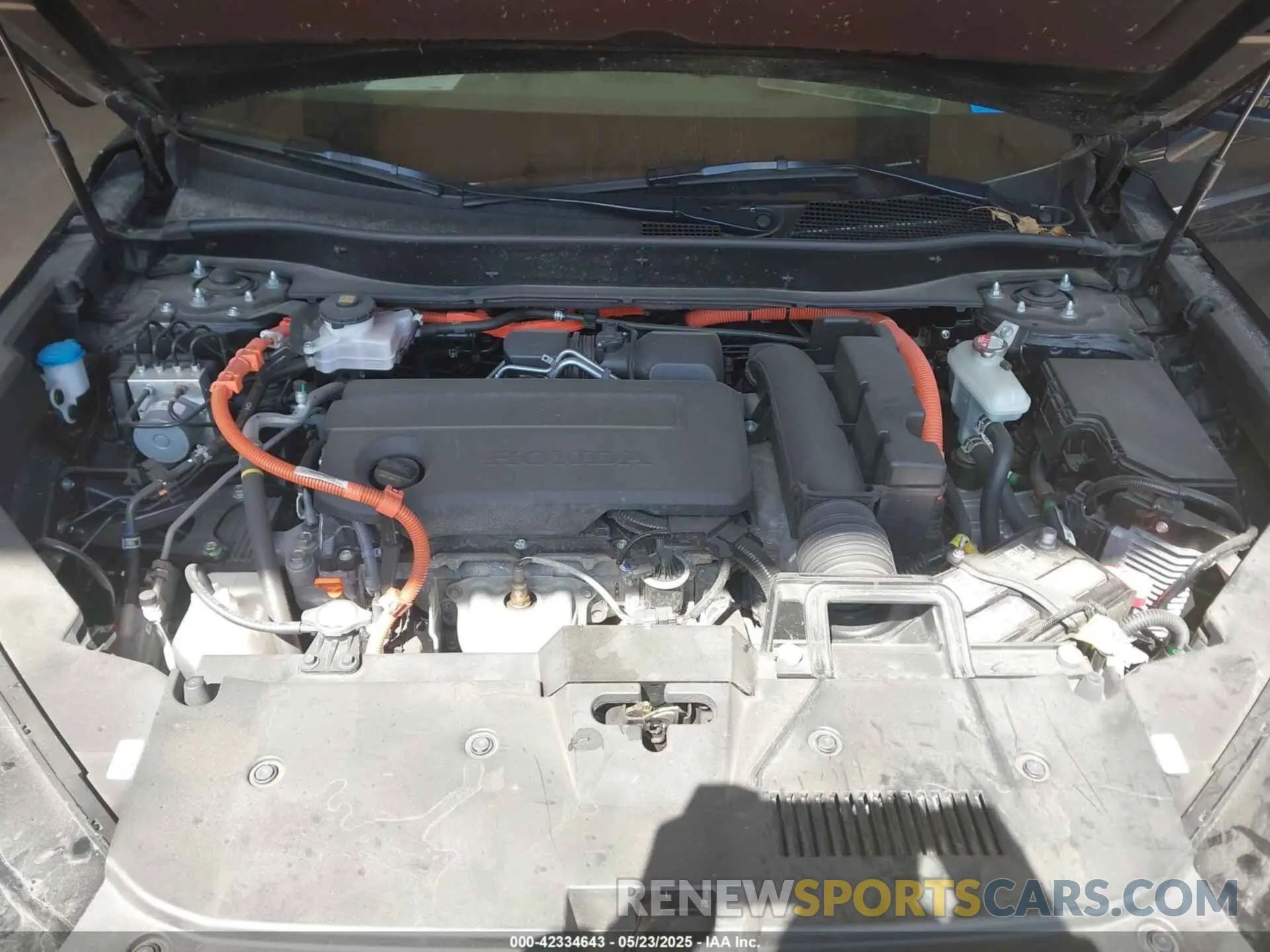 10 fotografías del automóvil dañado 2HKRS6H80SH808398 HONDA CR-V HYBRID 2025