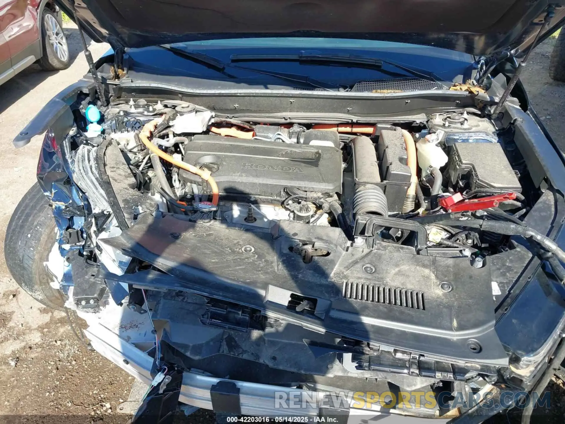 10 fotografías del automóvil dañado 2HKRS6H83SH805494 HONDA CR-V HYBRID 2025