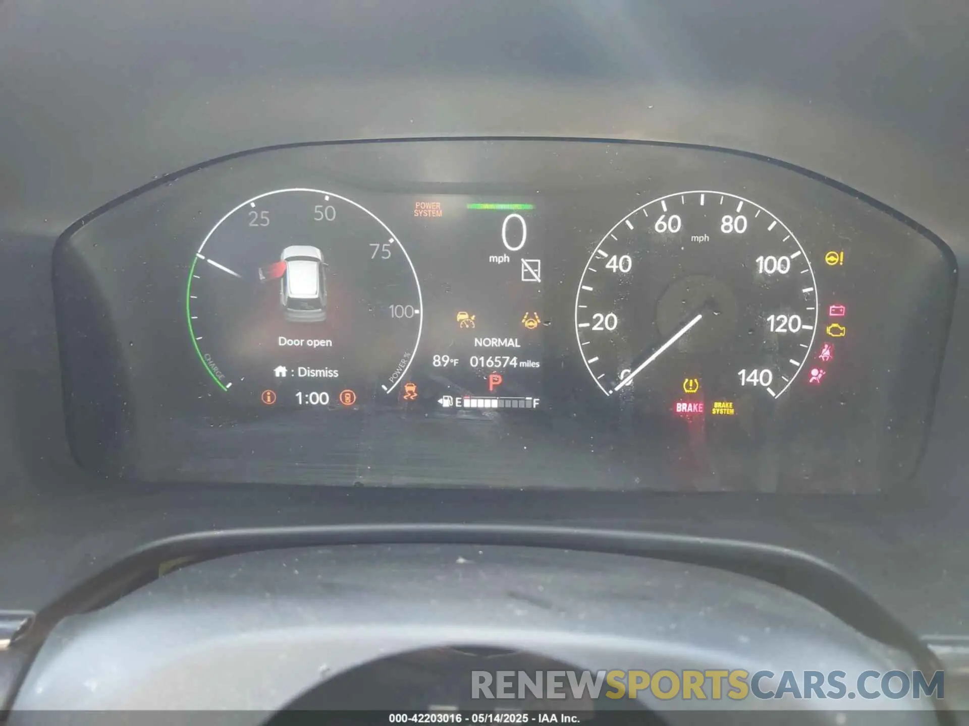 7 fotografías del automóvil dañado 2HKRS6H83SH805494 HONDA CR-V HYBRID 2025