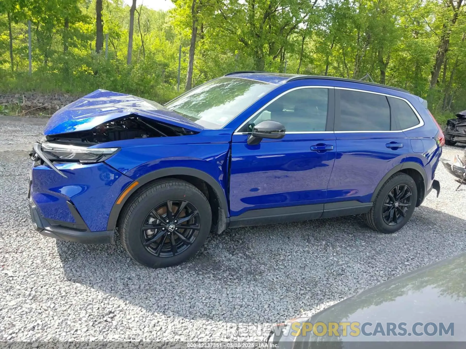 14 fotografías del automóvil dañado 2HKRS6H87SH808012 HONDA CR-V HYBRID 2025