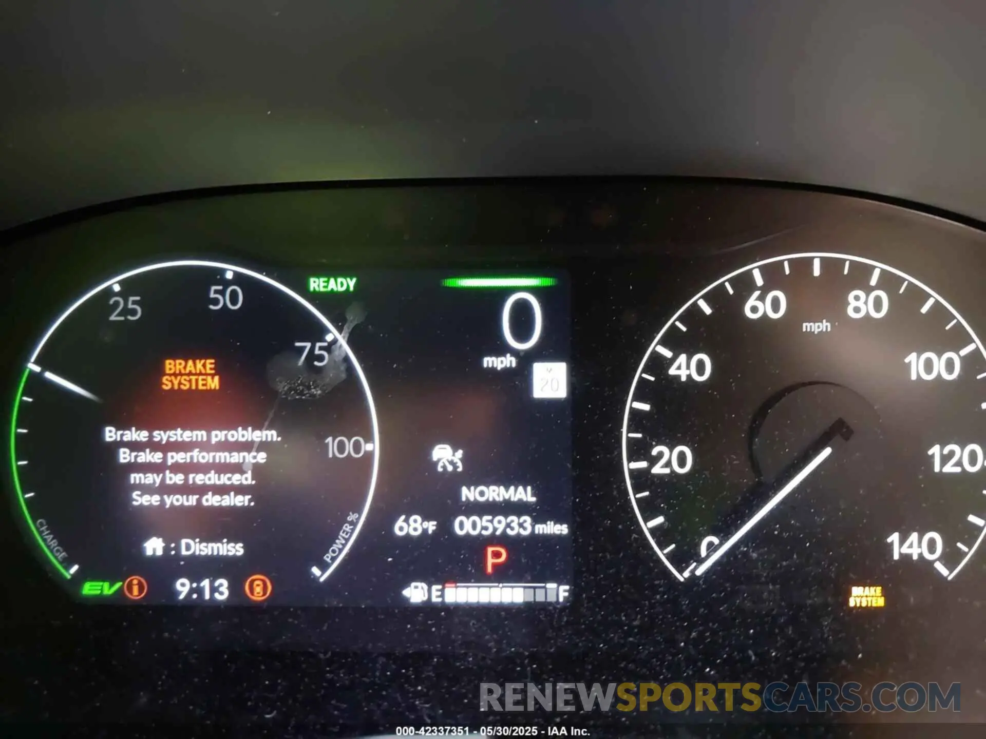 15 fotografías del automóvil dañado 2HKRS6H87SH808012 HONDA CR-V HYBRID 2025