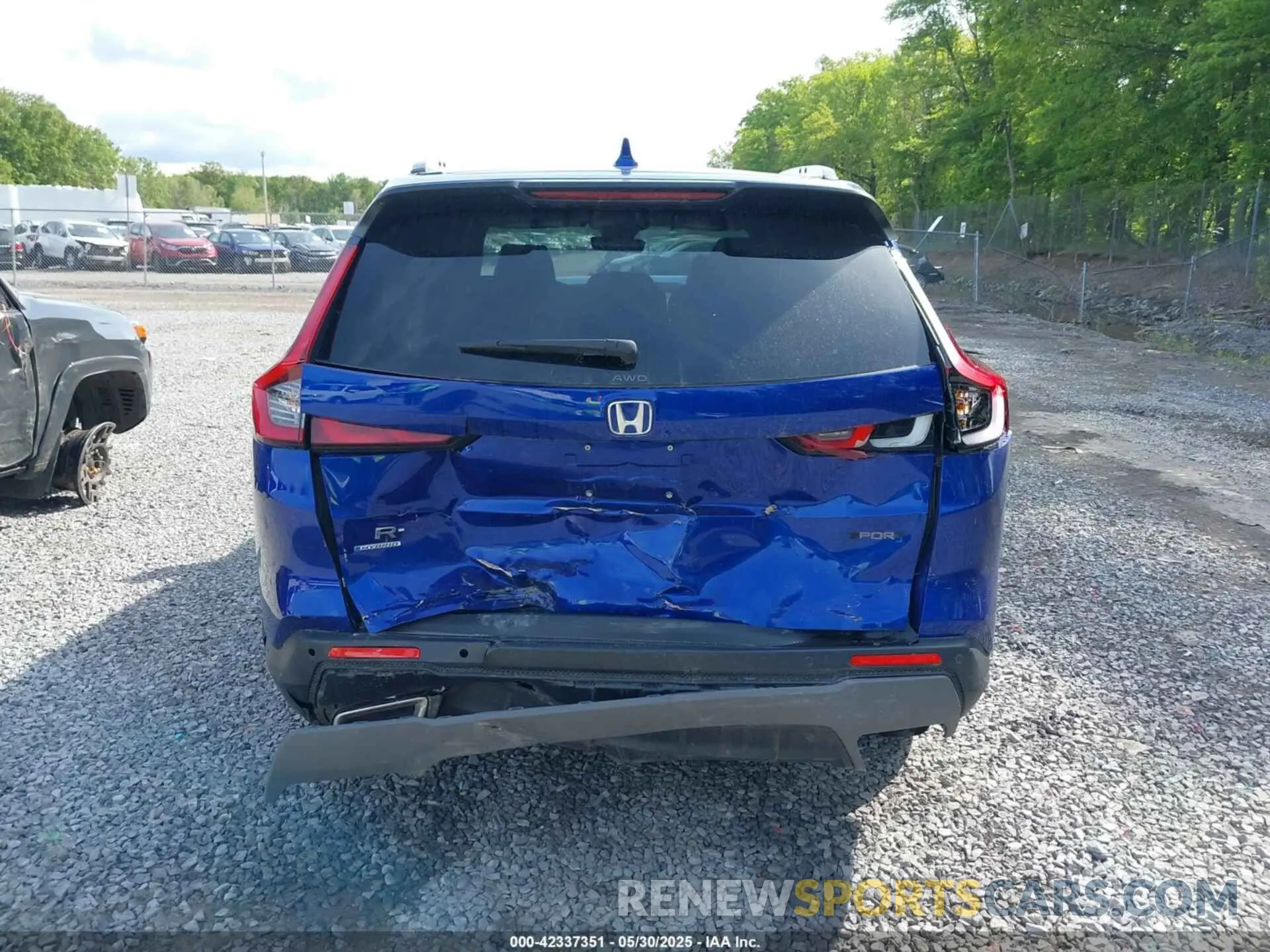 16 fotografías del automóvil dañado 2HKRS6H87SH808012 HONDA CR-V HYBRID 2025