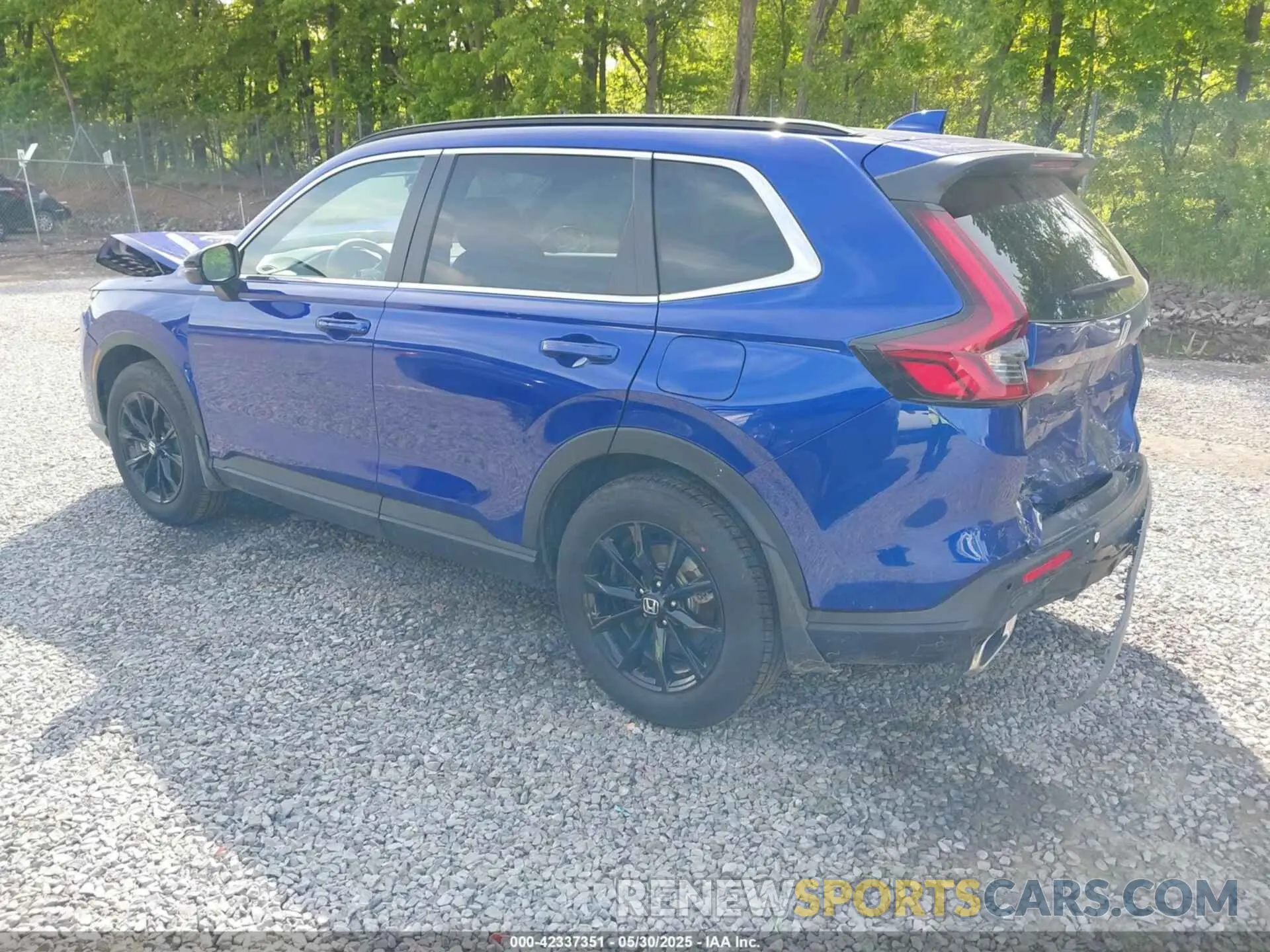 3 fotografías del automóvil dañado 2HKRS6H87SH808012 HONDA CR-V HYBRID 2025