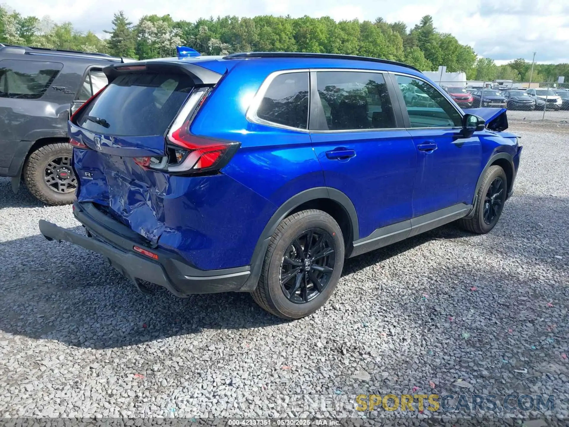 4 fotografías del automóvil dañado 2HKRS6H87SH808012 HONDA CR-V HYBRID 2025