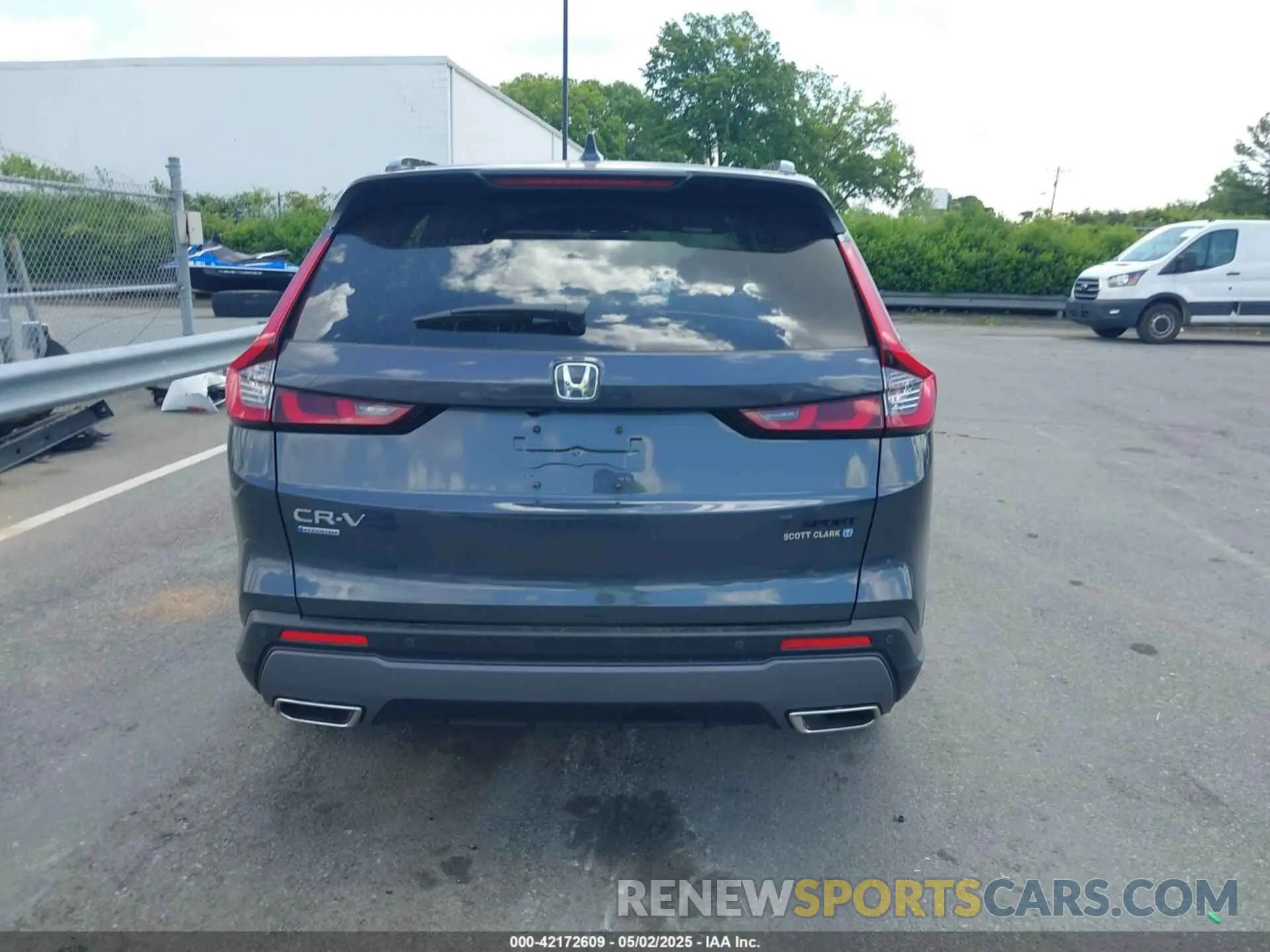 16 fotografías del automóvil dañado 5J6RS5H82SL009335 HONDA CR-V HYBRID 2025
