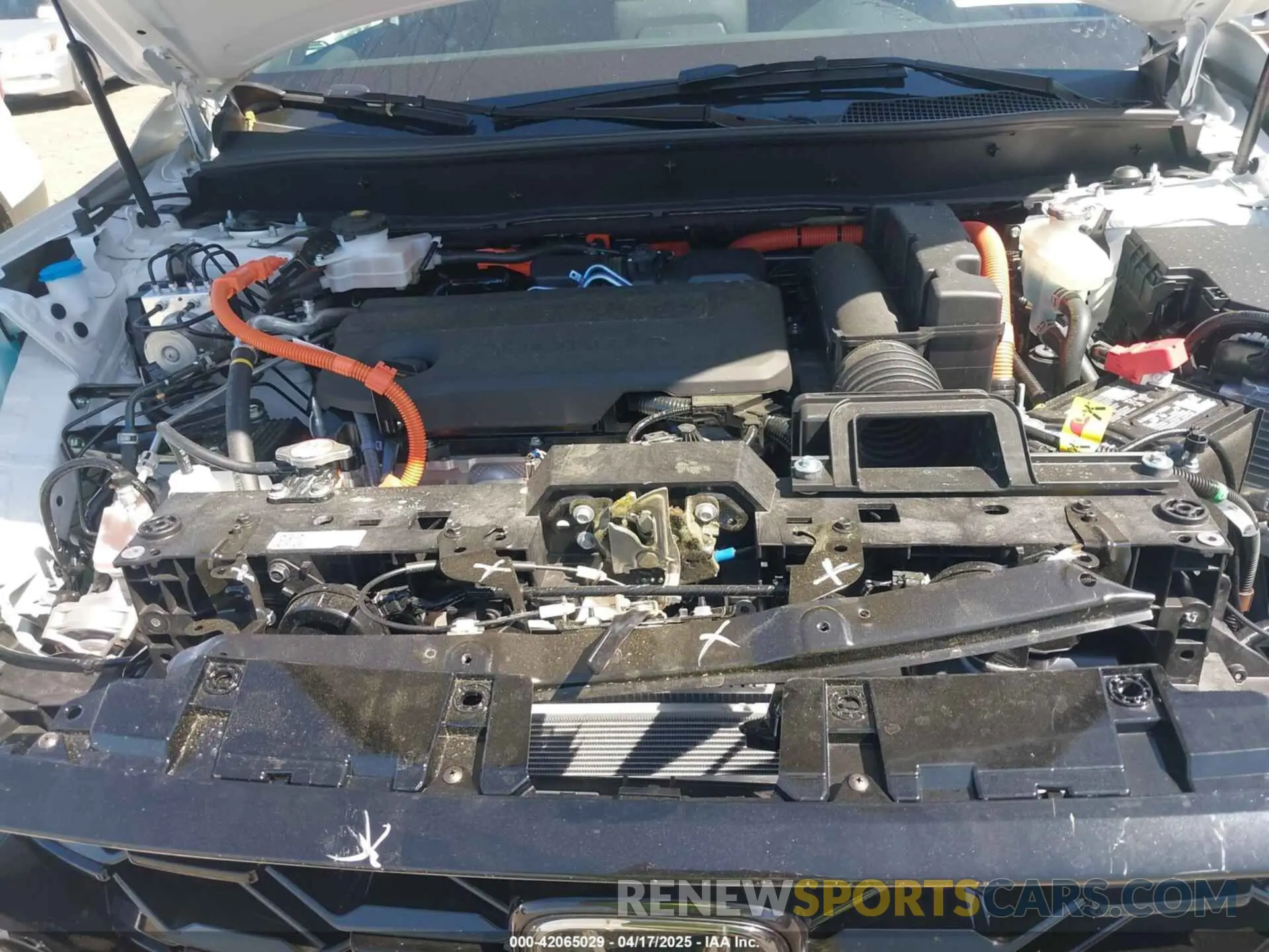 10 fotografías del automóvil dañado 5J6RS5H87SL009122 HONDA CR-V HYBRID 2025
