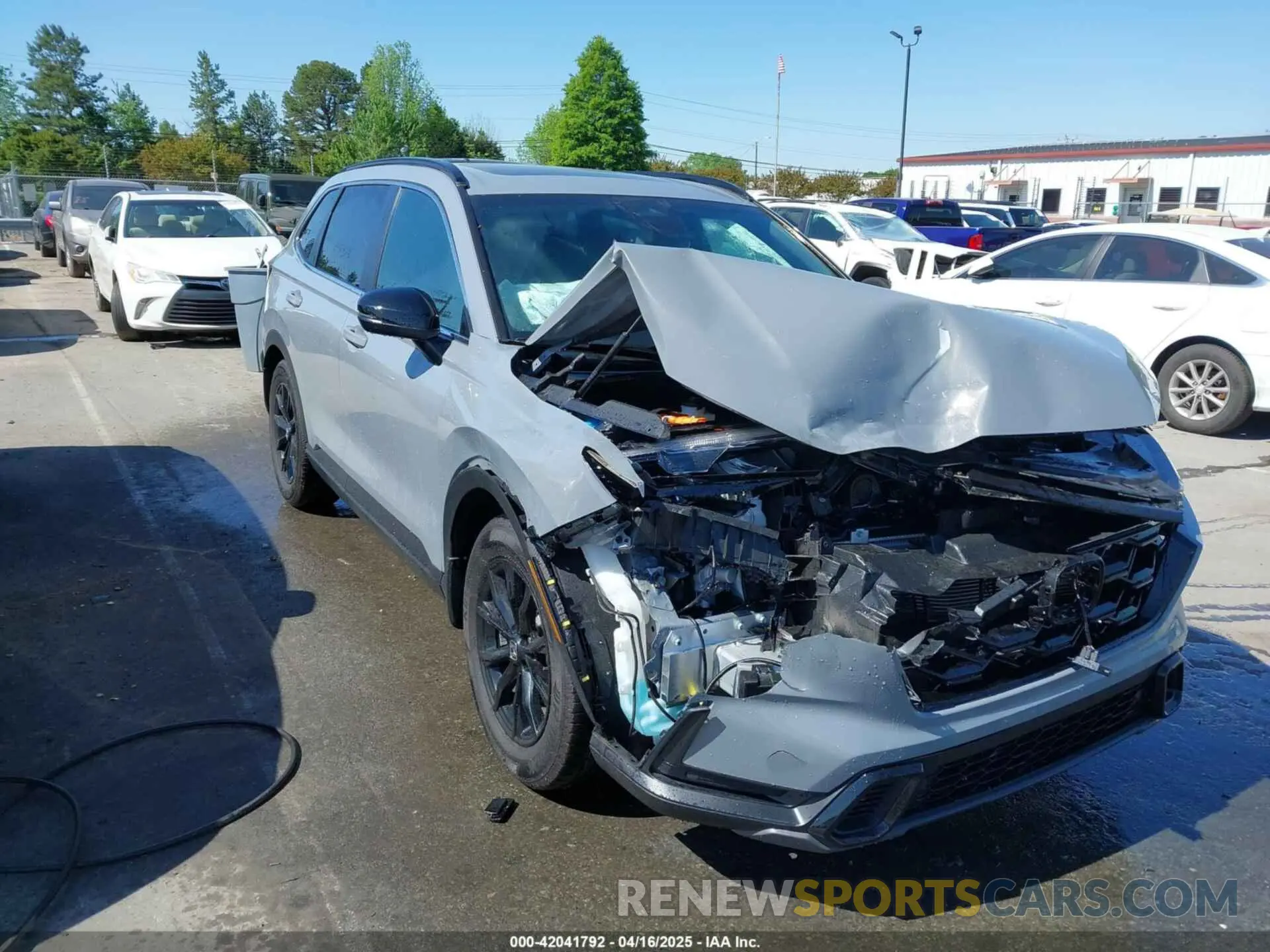 1 fotografías del automóvil dañado 5J6RS5H89SL003113 HONDA CR-V HYBRID 2025