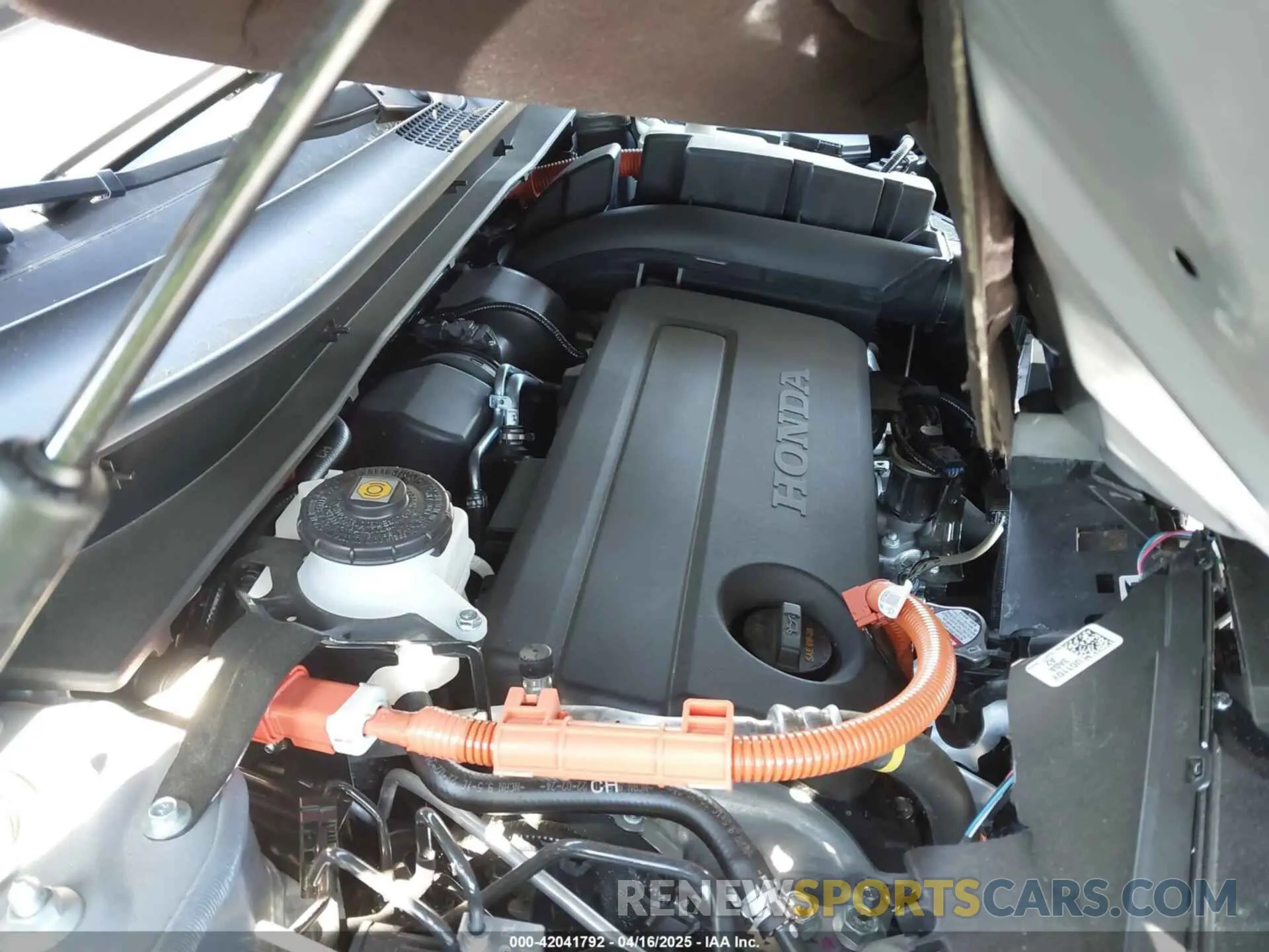 10 fotografías del automóvil dañado 5J6RS5H89SL003113 HONDA CR-V HYBRID 2025