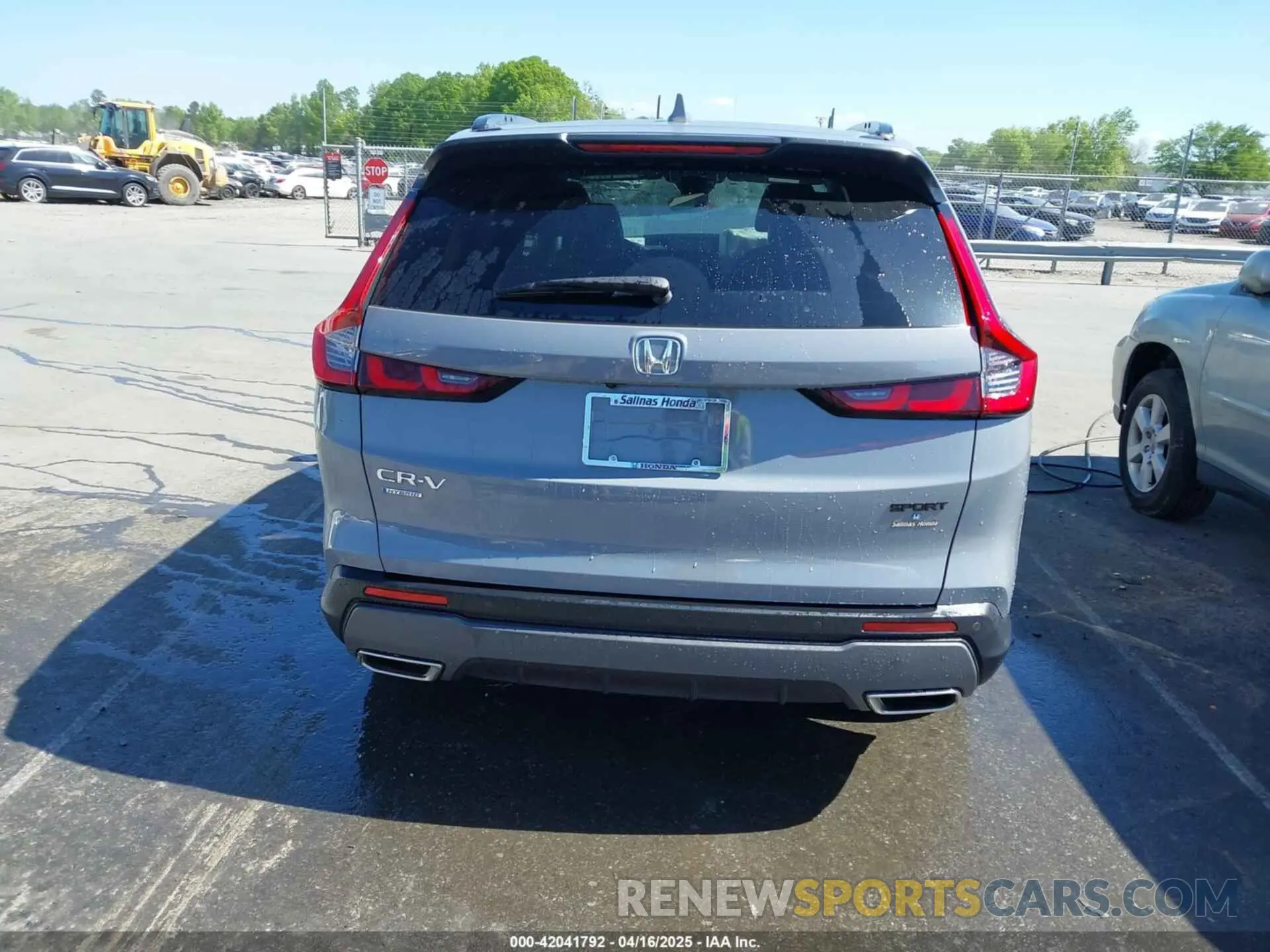 16 fotografías del automóvil dañado 5J6RS5H89SL003113 HONDA CR-V HYBRID 2025
