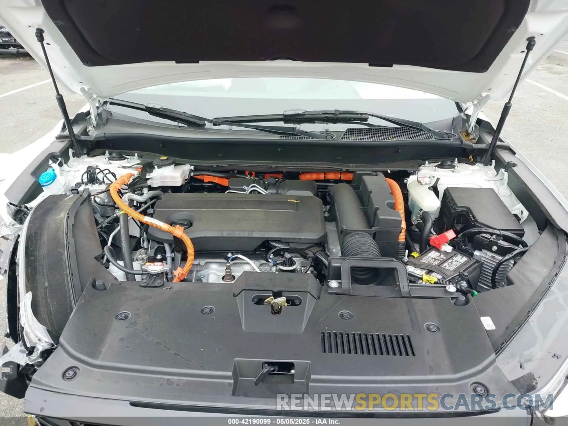 10 fotografías del automóvil dañado 5J6RS6H59SL014933 HONDA CR-V HYBRID 2025