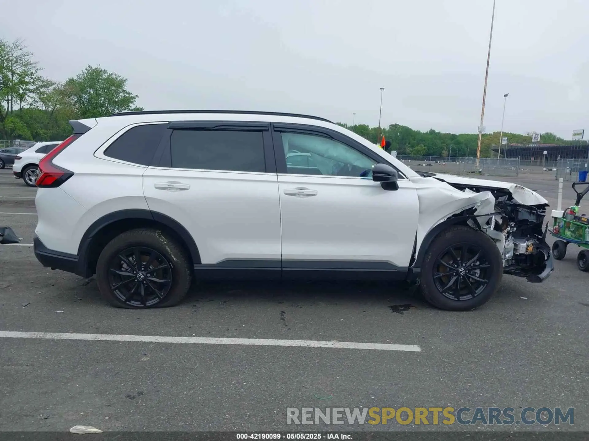 12 fotografías del automóvil dañado 5J6RS6H59SL014933 HONDA CR-V HYBRID 2025
