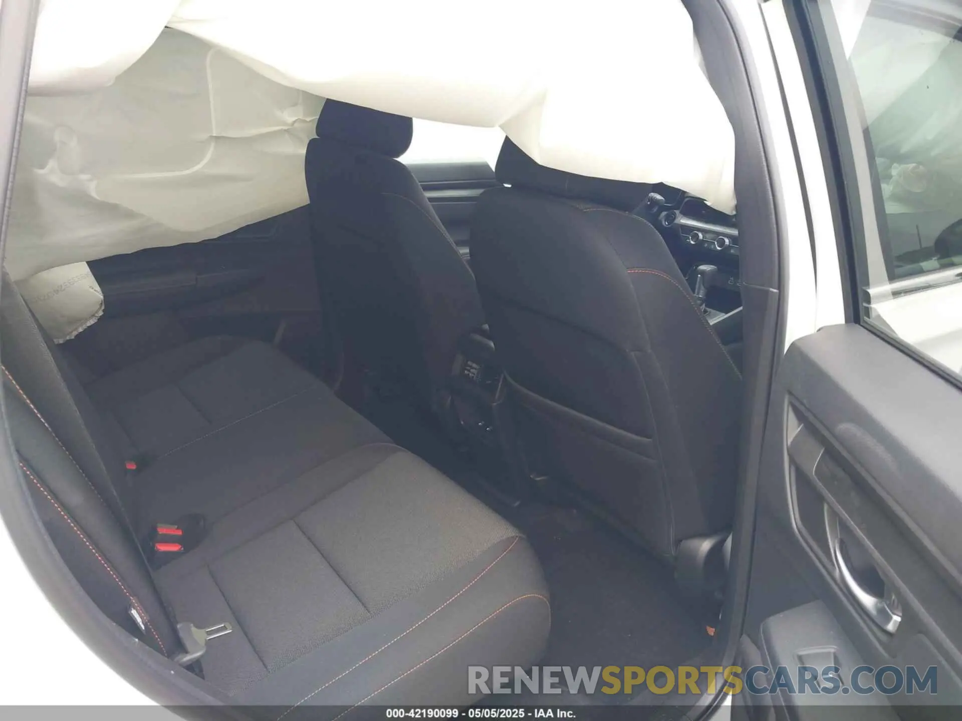 8 fotografías del automóvil dañado 5J6RS6H59SL014933 HONDA CR-V HYBRID 2025