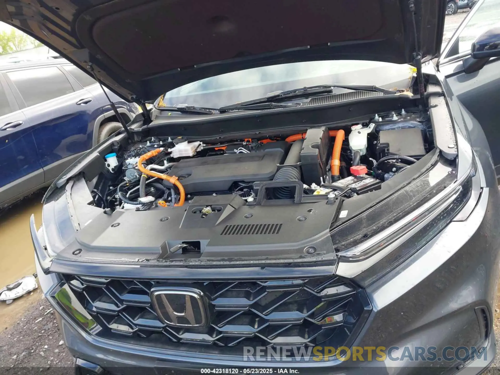 10 fotografías del automóvil dañado 5J6RS6H5XSL022927 HONDA CR-V HYBRID 2025