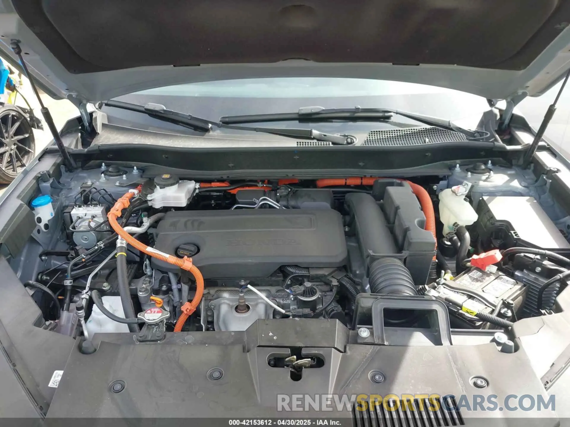10 fotografías del automóvil dañado 5J6RS6H82SL024598 HONDA CR-V HYBRID 2025