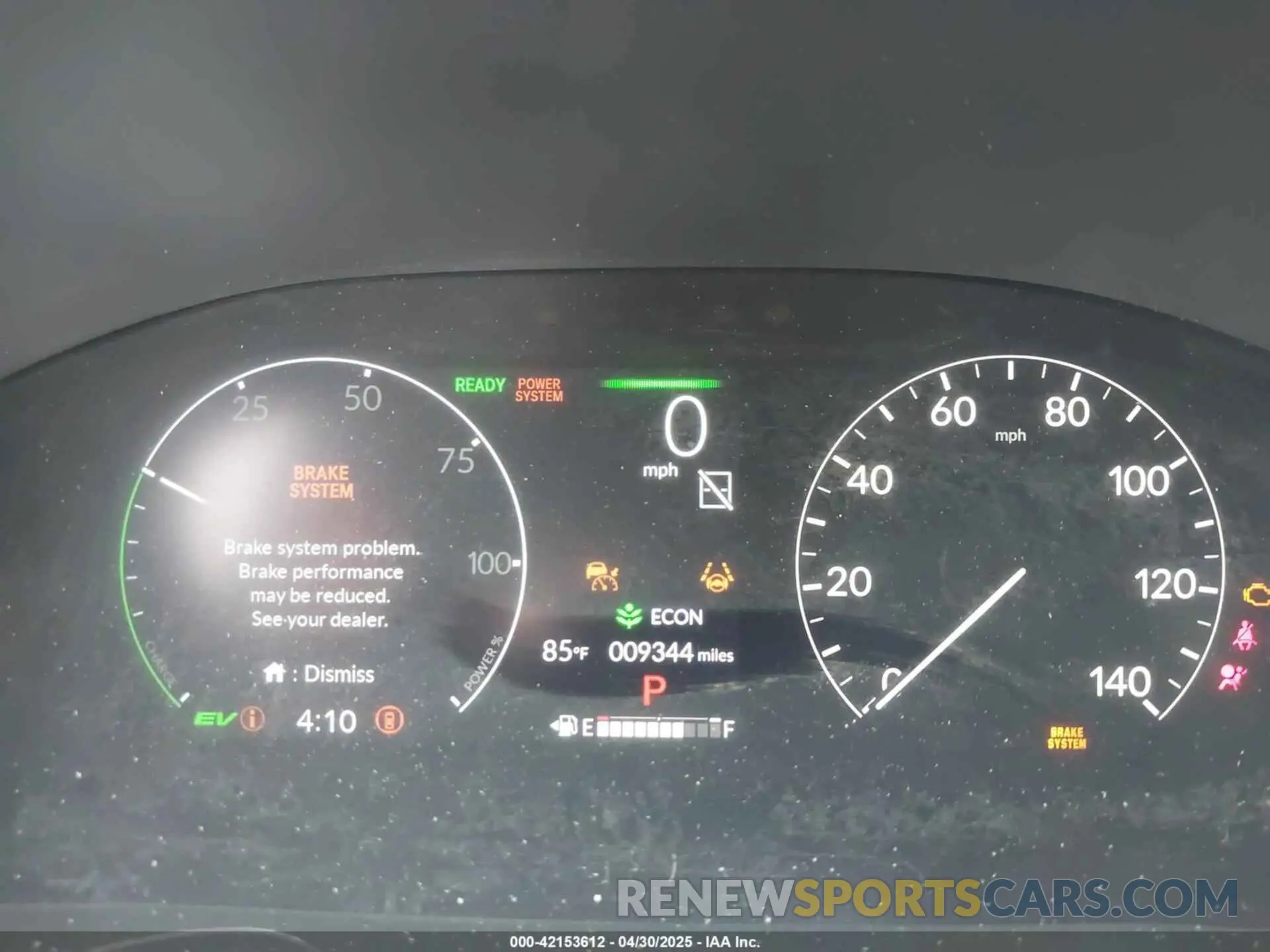7 fotografías del automóvil dañado 5J6RS6H82SL024598 HONDA CR-V HYBRID 2025