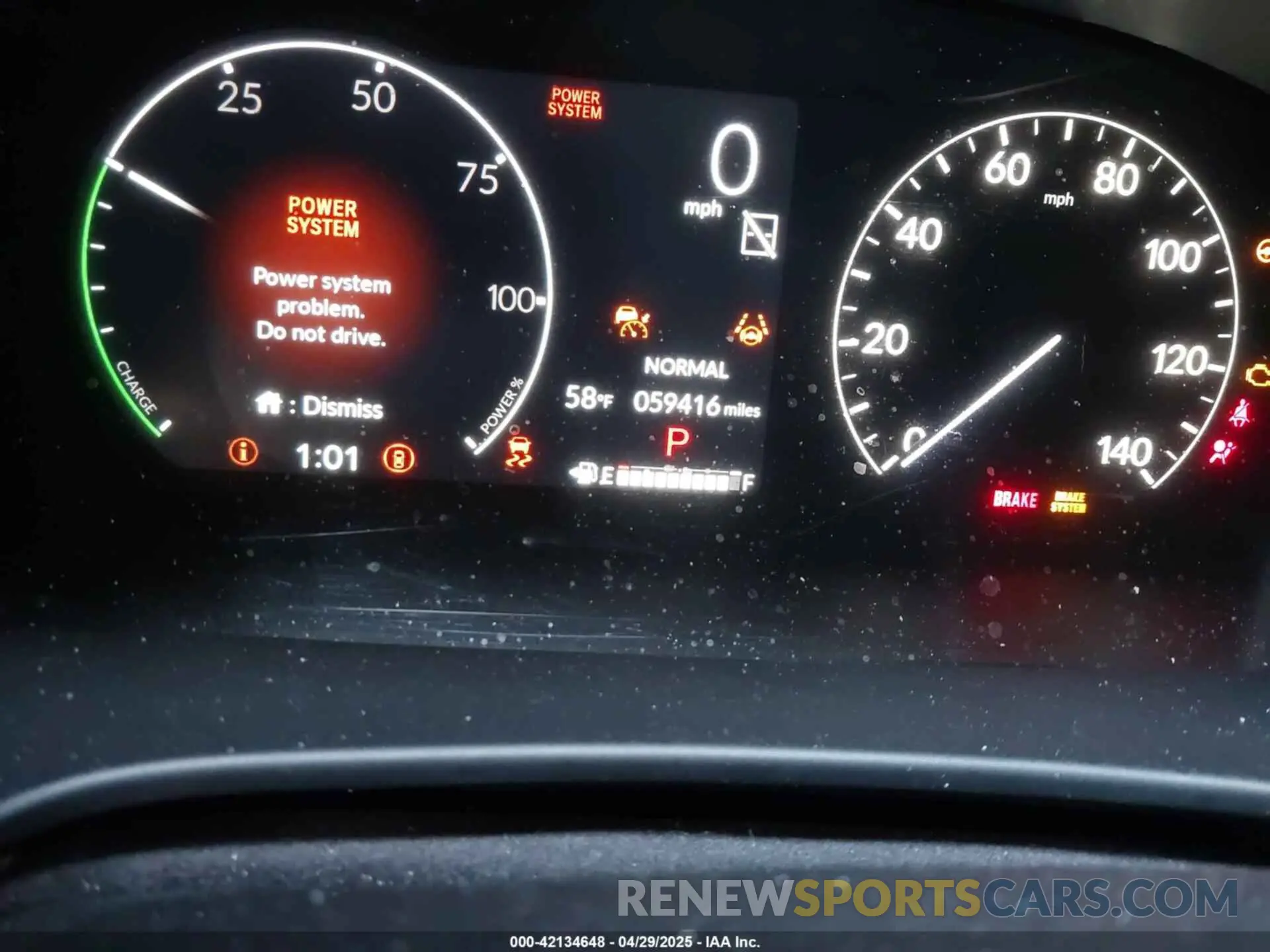7 fotografías del automóvil dañado 5J6RS6H83SL004439 HONDA CR-V HYBRID 2025