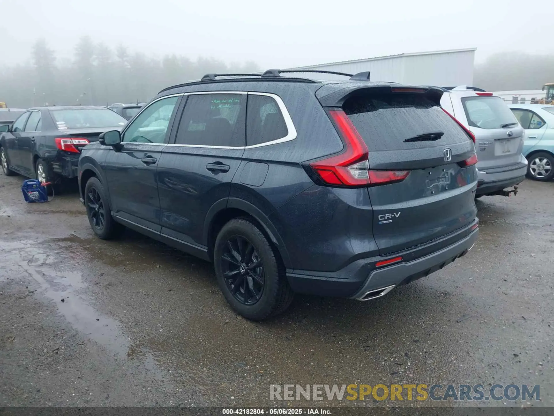 3 fotografías del automóvil dañado 5J6RS6H83SL037005 HONDA CR-V HYBRID 2025