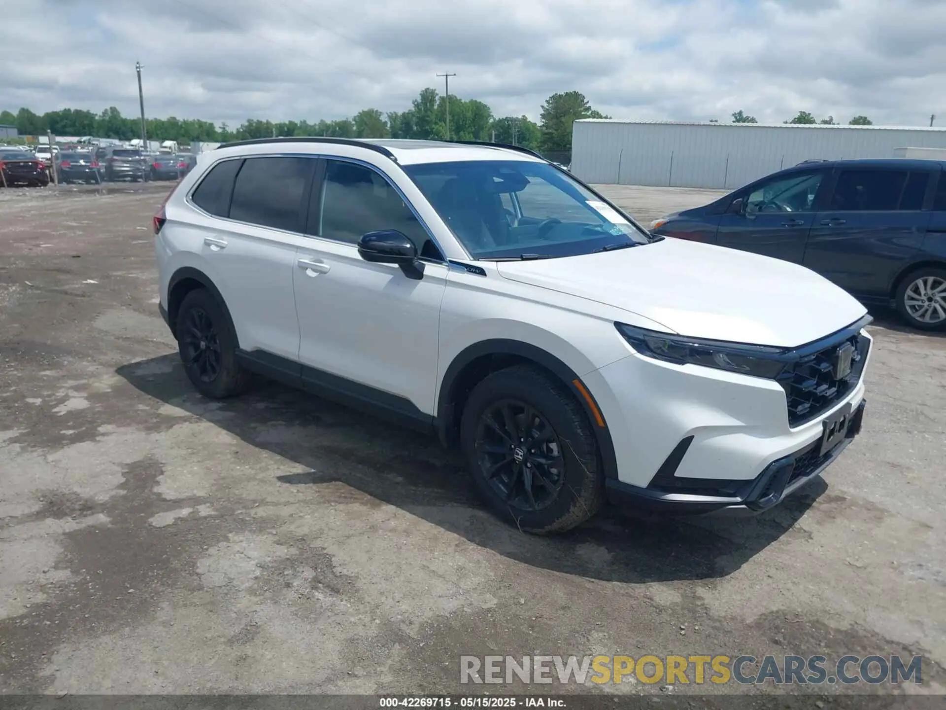 1 fotografías del automóvil dañado 5J6RS6H86SL021087 HONDA CR-V HYBRID 2025
