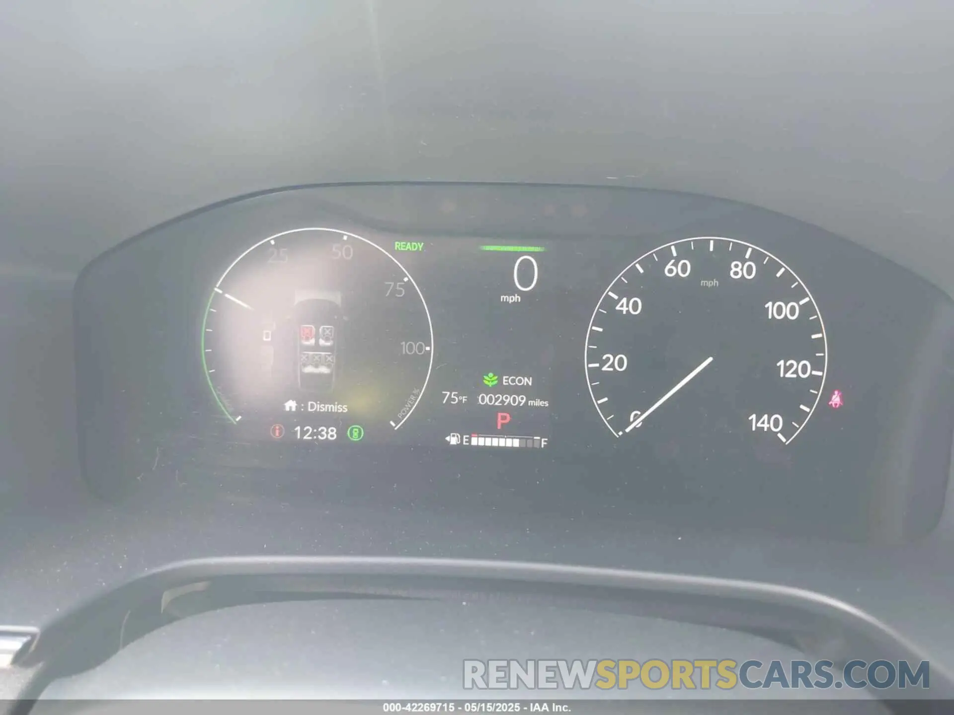 7 fotografías del automóvil dañado 5J6RS6H86SL021087 HONDA CR-V HYBRID 2025