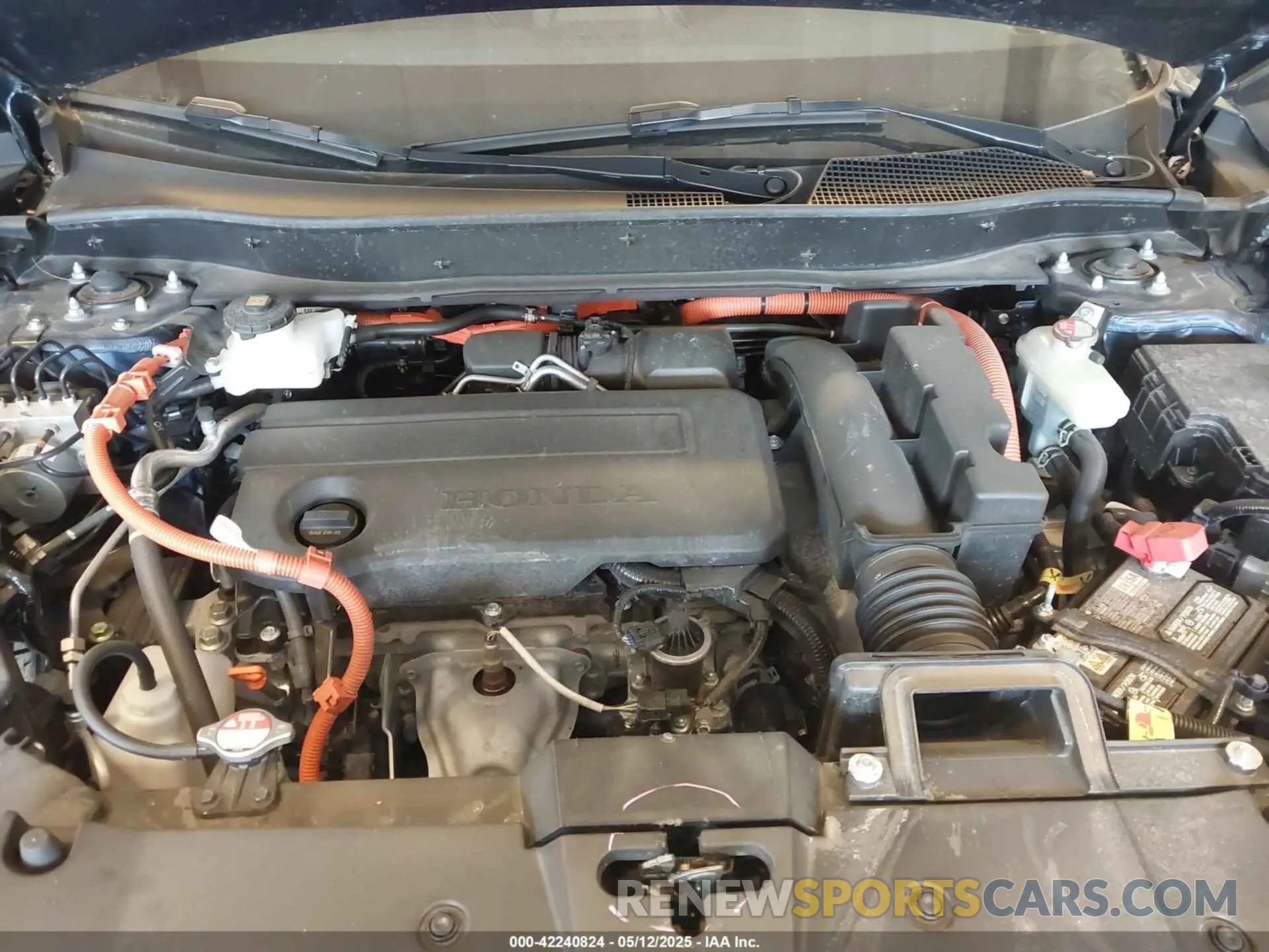 10 fotografías del automóvil dañado 5J6RS6H87SL010910 HONDA CR-V HYBRID 2025