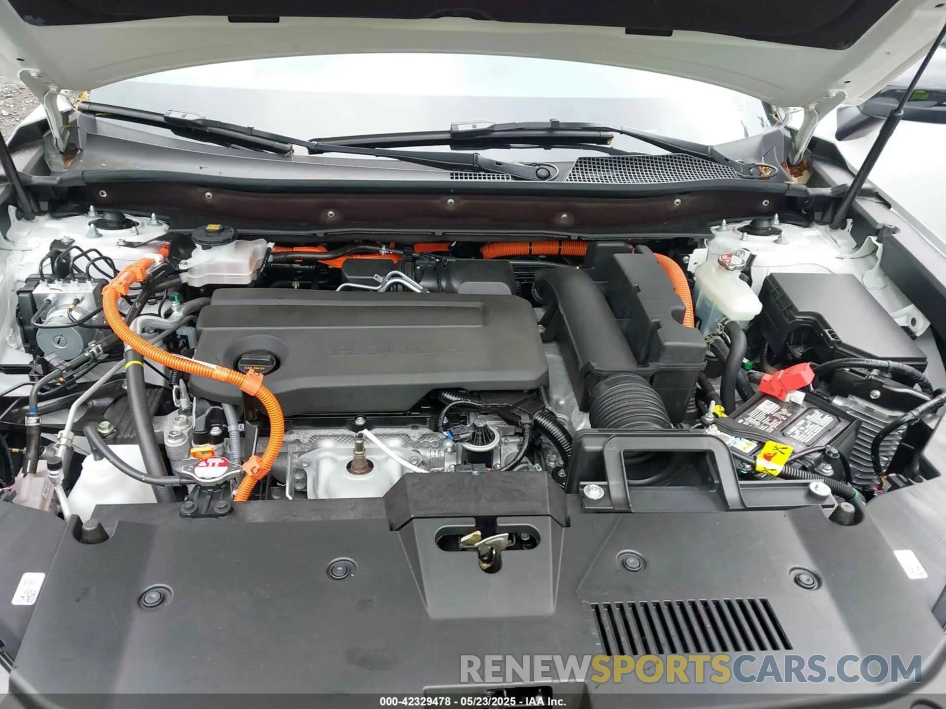10 fotografías del automóvil dañado 5J6RS6H95SL009344 HONDA CR-V HYBRID 2025
