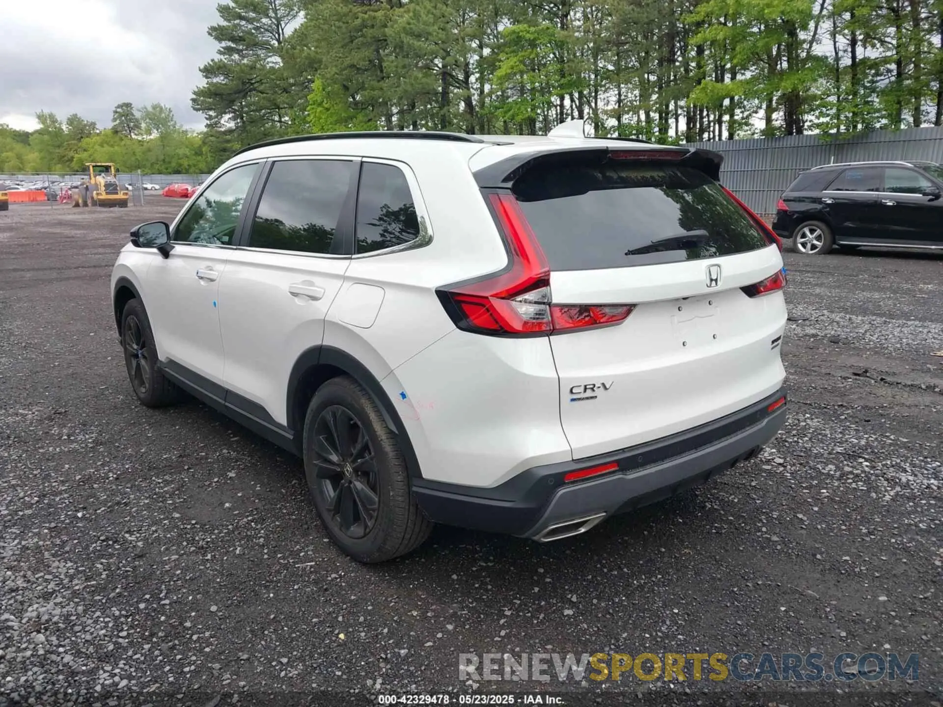 3 fotografías del automóvil dañado 5J6RS6H95SL009344 HONDA CR-V HYBRID 2025