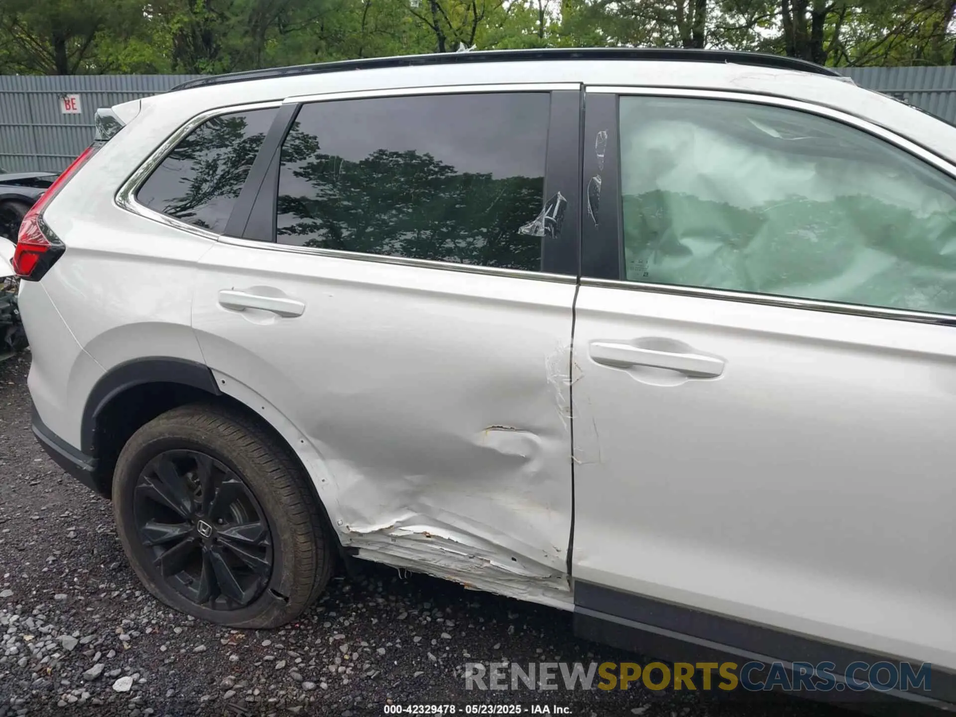 6 fotografías del automóvil dañado 5J6RS6H95SL009344 HONDA CR-V HYBRID 2025