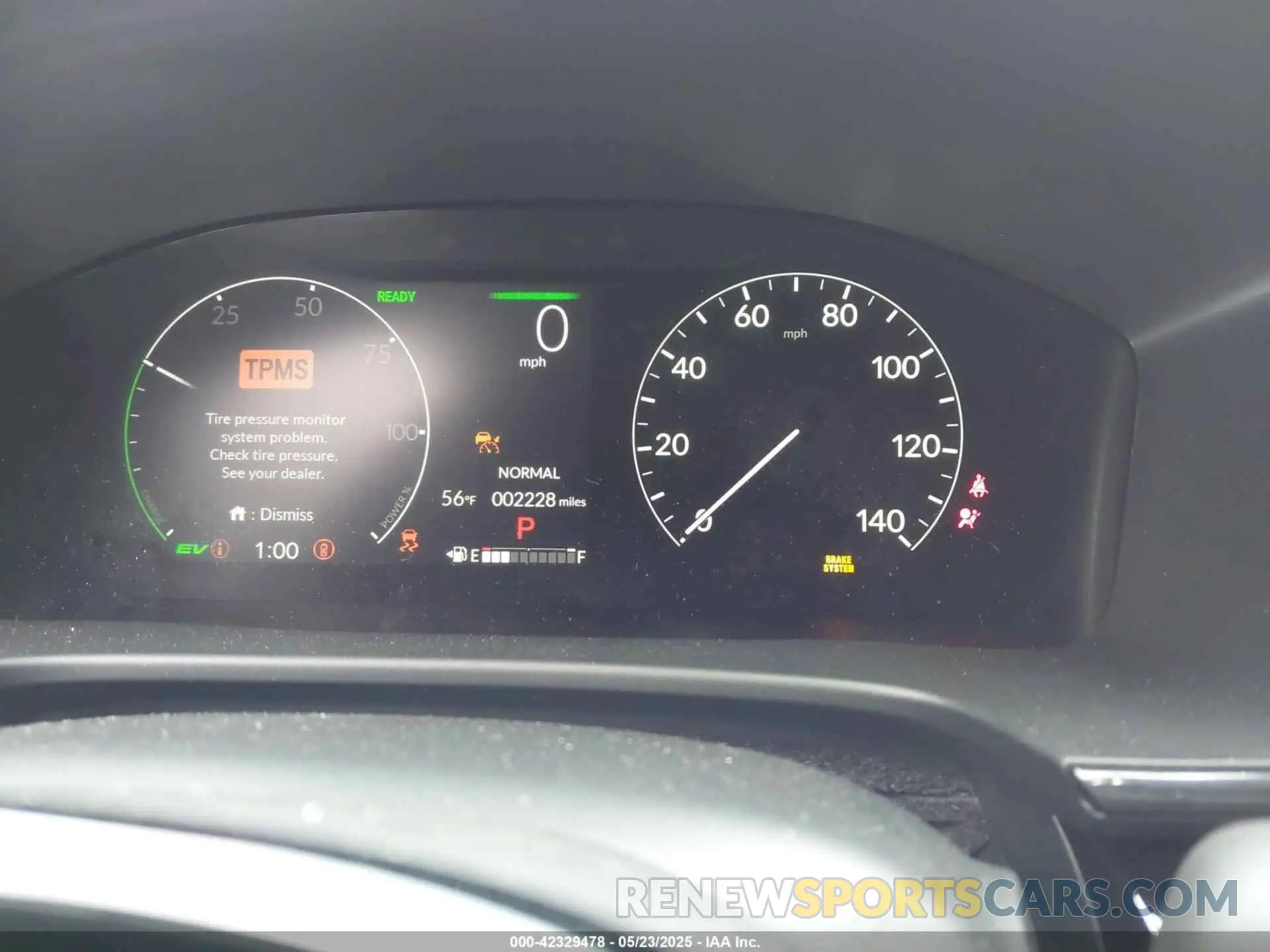 7 fotografías del automóvil dañado 5J6RS6H95SL009344 HONDA CR-V HYBRID 2025