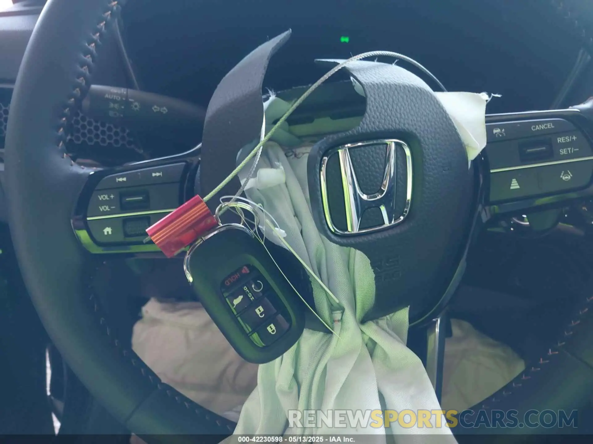 11 fotografías del automóvil dañado 5J6RS6H97SL031958 HONDA CR-V HYBRID 2025