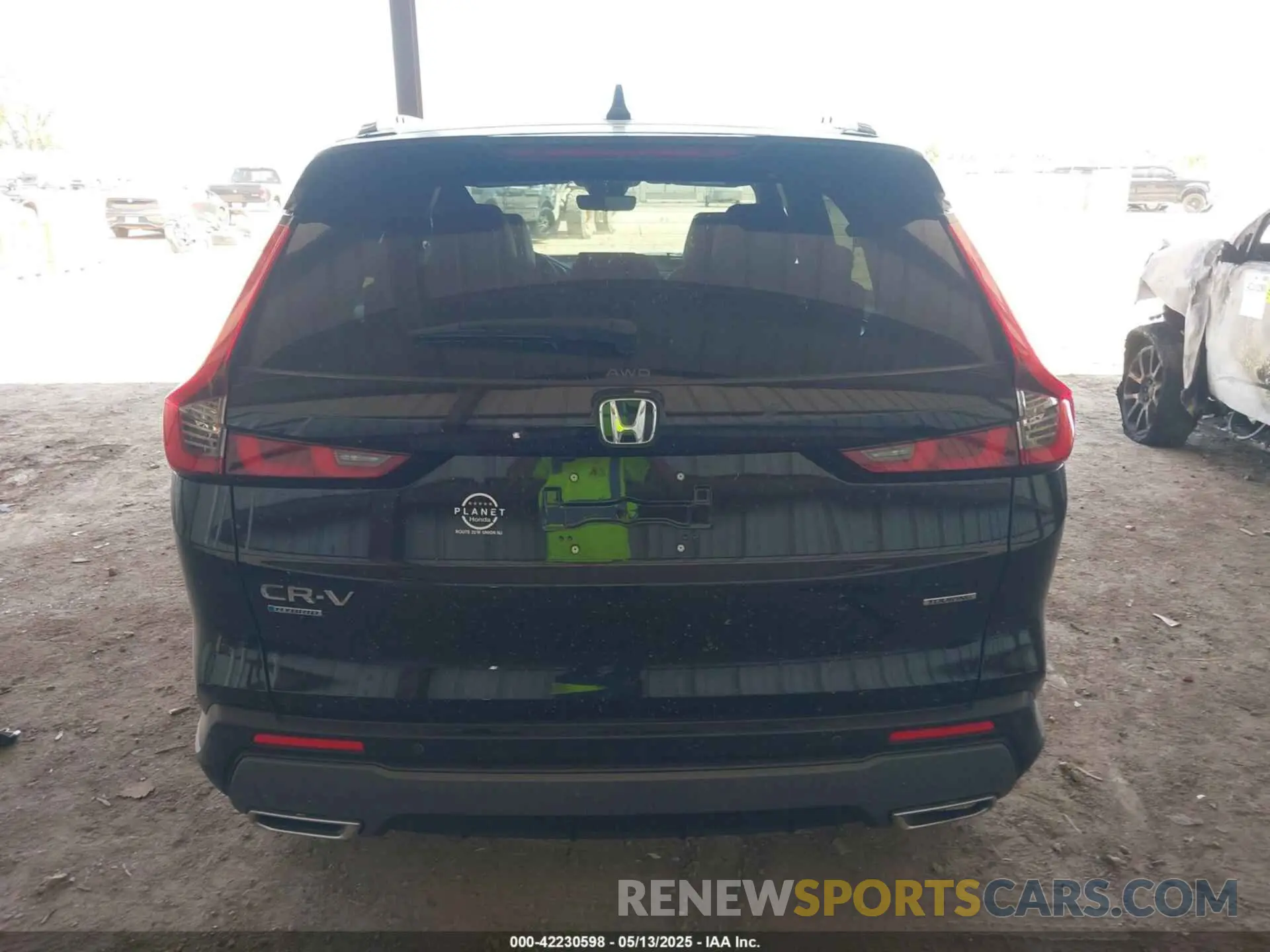 16 fotografías del automóvil dañado 5J6RS6H97SL031958 HONDA CR-V HYBRID 2025