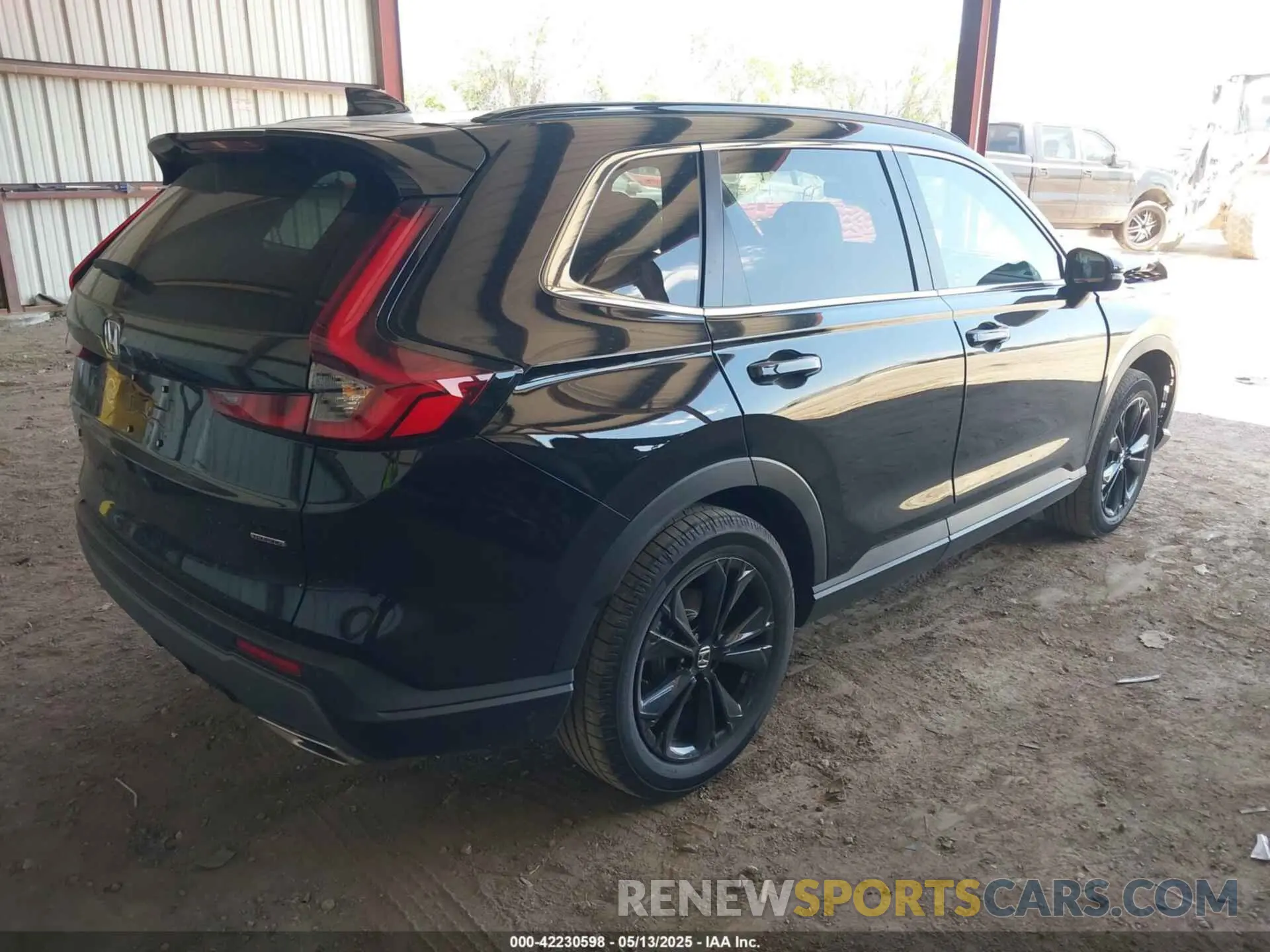 4 fotografías del automóvil dañado 5J6RS6H97SL031958 HONDA CR-V HYBRID 2025