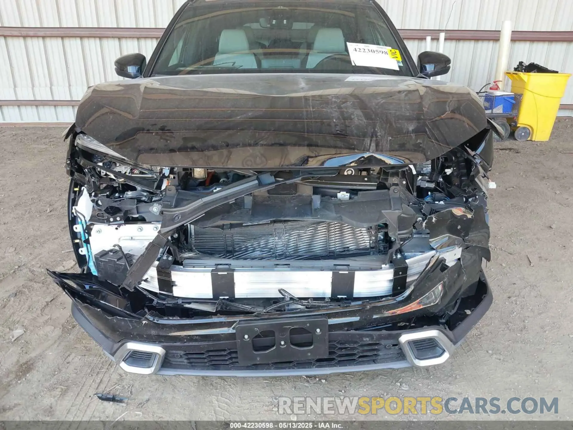 6 fotografías del automóvil dañado 5J6RS6H97SL031958 HONDA CR-V HYBRID 2025