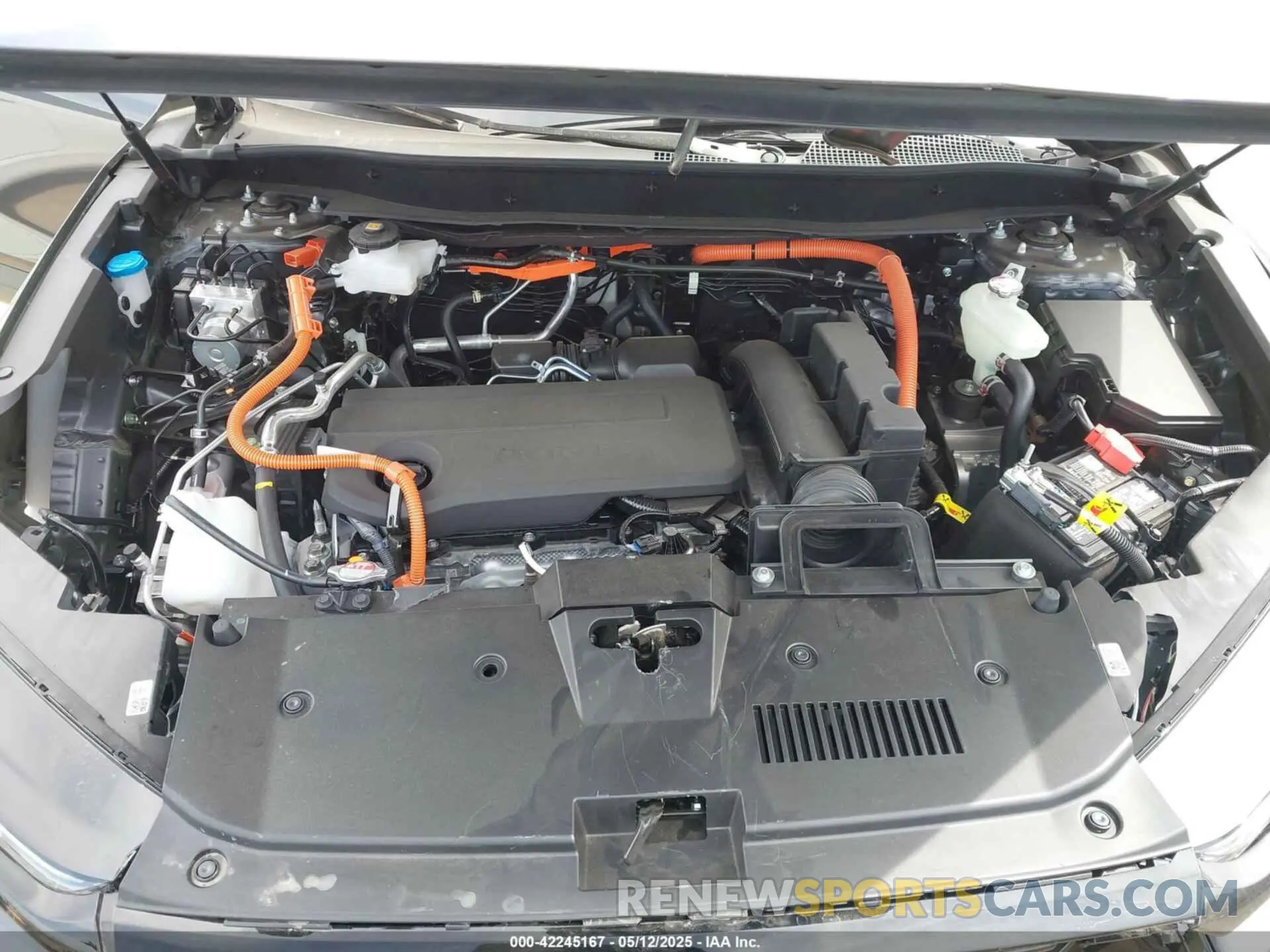 10 fotografías del automóvil dañado 7FARS5H5XSE037614 HONDA CR-V HYBRID 2025