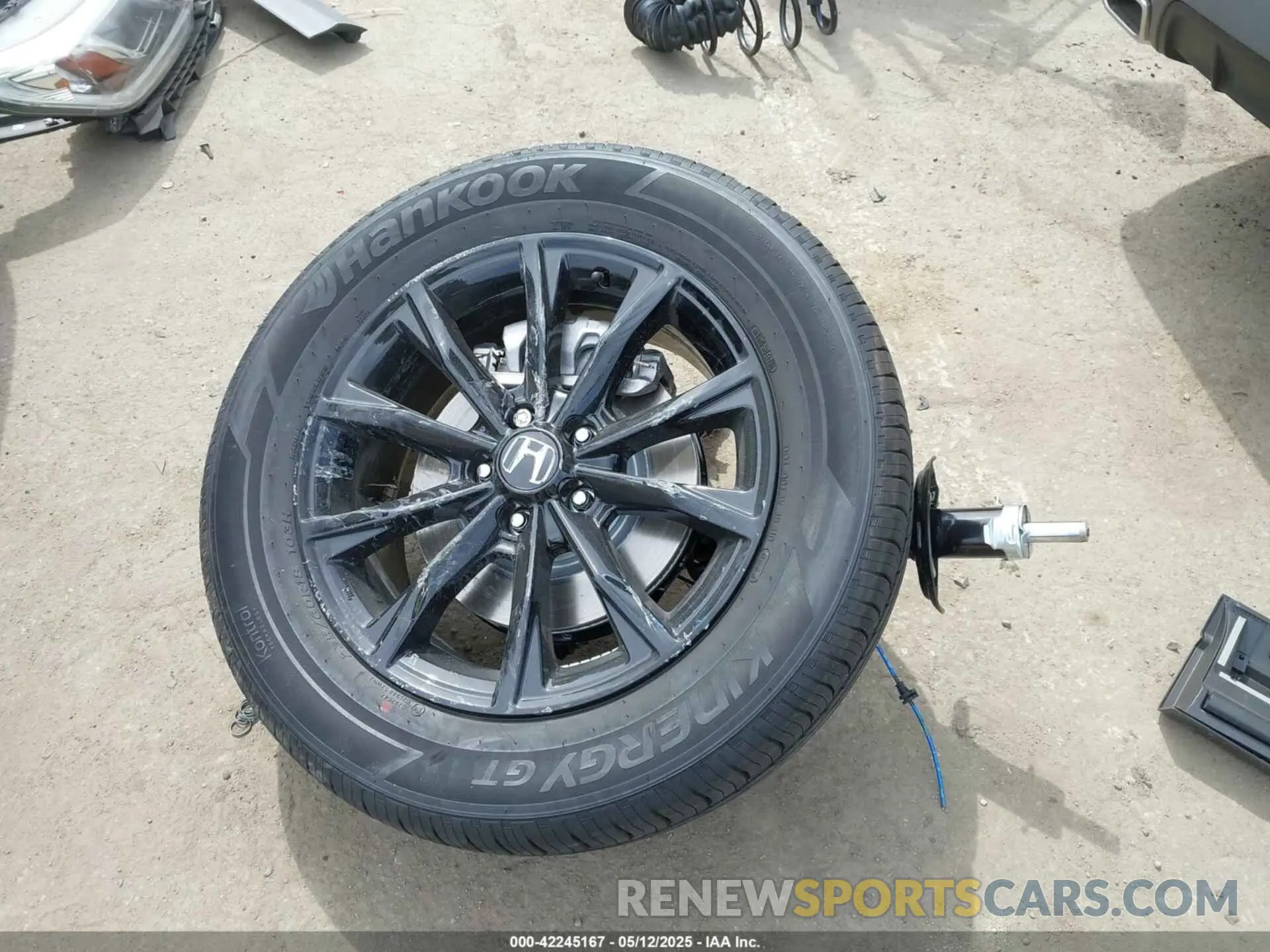 11 fotografías del automóvil dañado 7FARS5H5XSE037614 HONDA CR-V HYBRID 2025