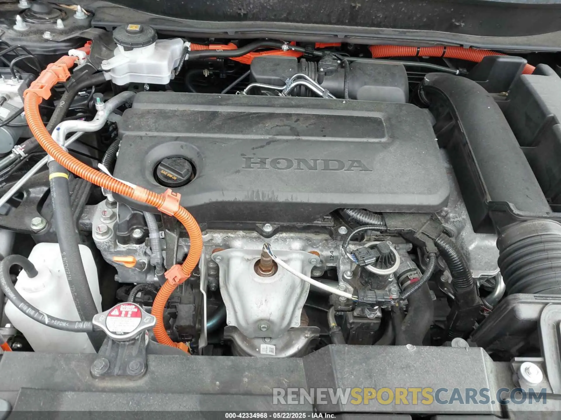 10 fotografías del automóvil dañado 7FARS5H85SE000061 HONDA CR-V HYBRID 2025