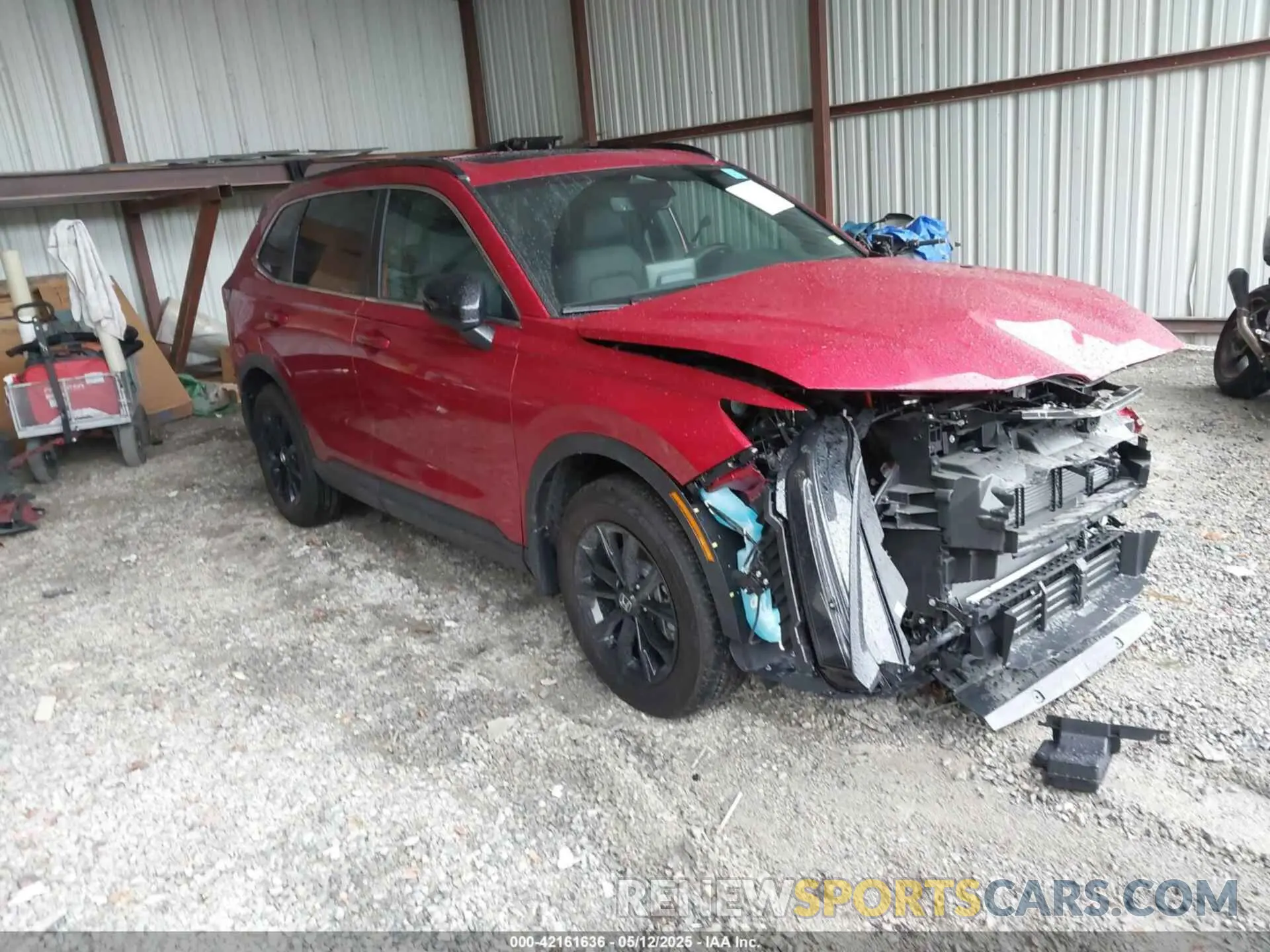 1 fotografías del automóvil dañado 7FARS6H80SE043857 HONDA CR-V HYBRID 2025