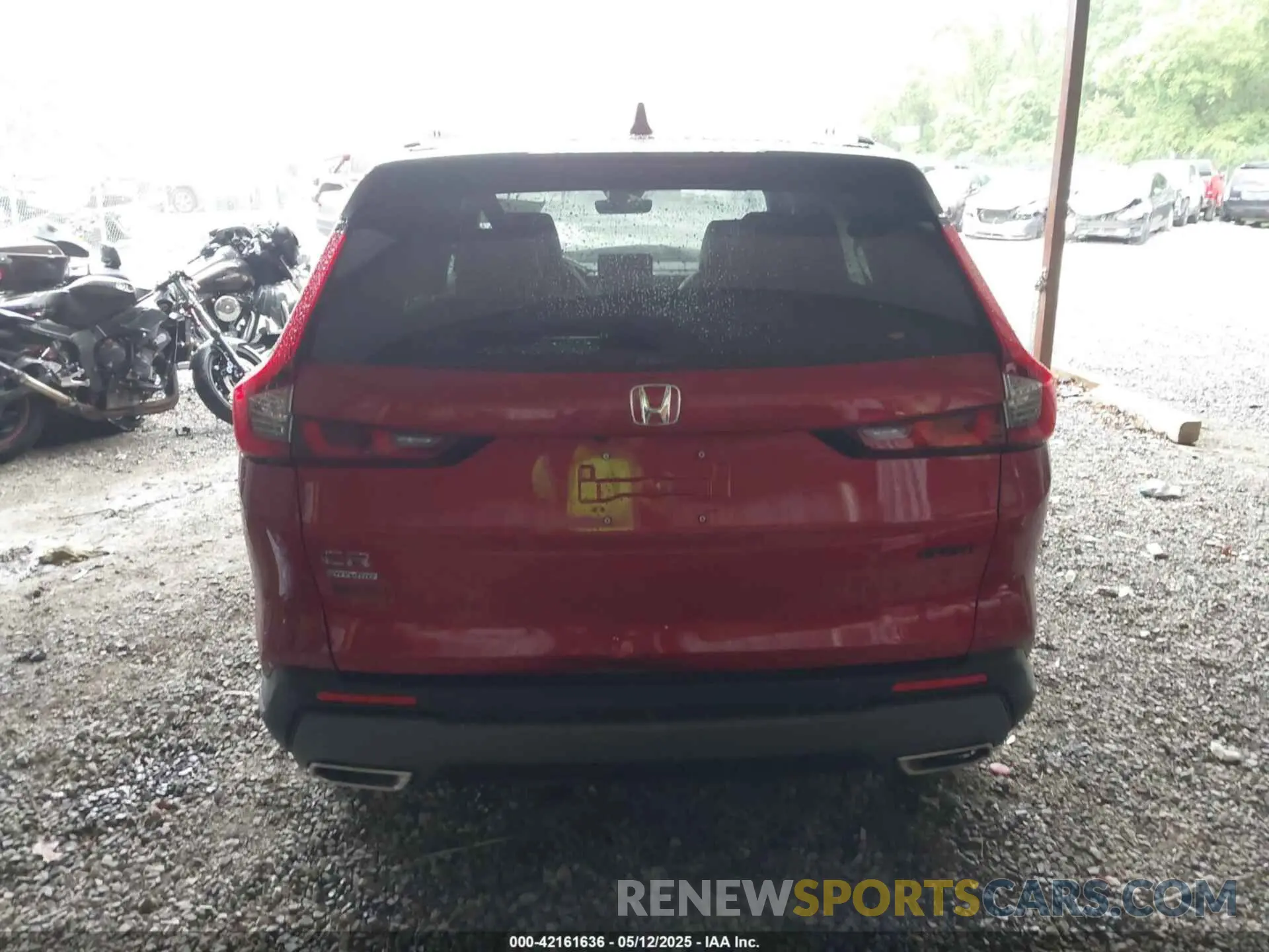 17 fotografías del automóvil dañado 7FARS6H80SE043857 HONDA CR-V HYBRID 2025